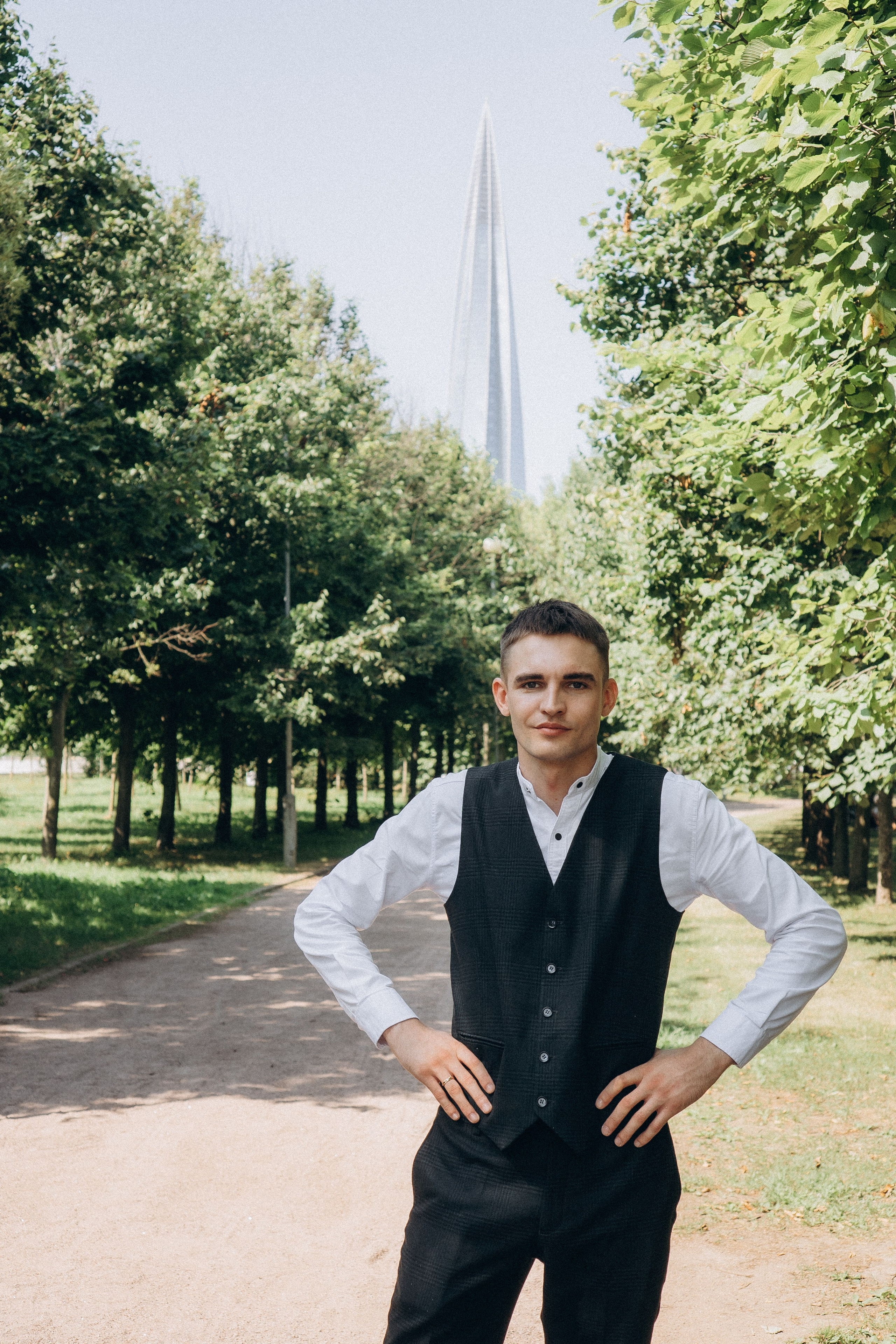 СВАДЕБНАЯ СЬЕМК В ПАРКЕ 300-ЛЕТИЯ. Профессиональный фотограф, Санкт-Петербург — Виктория Богомолова