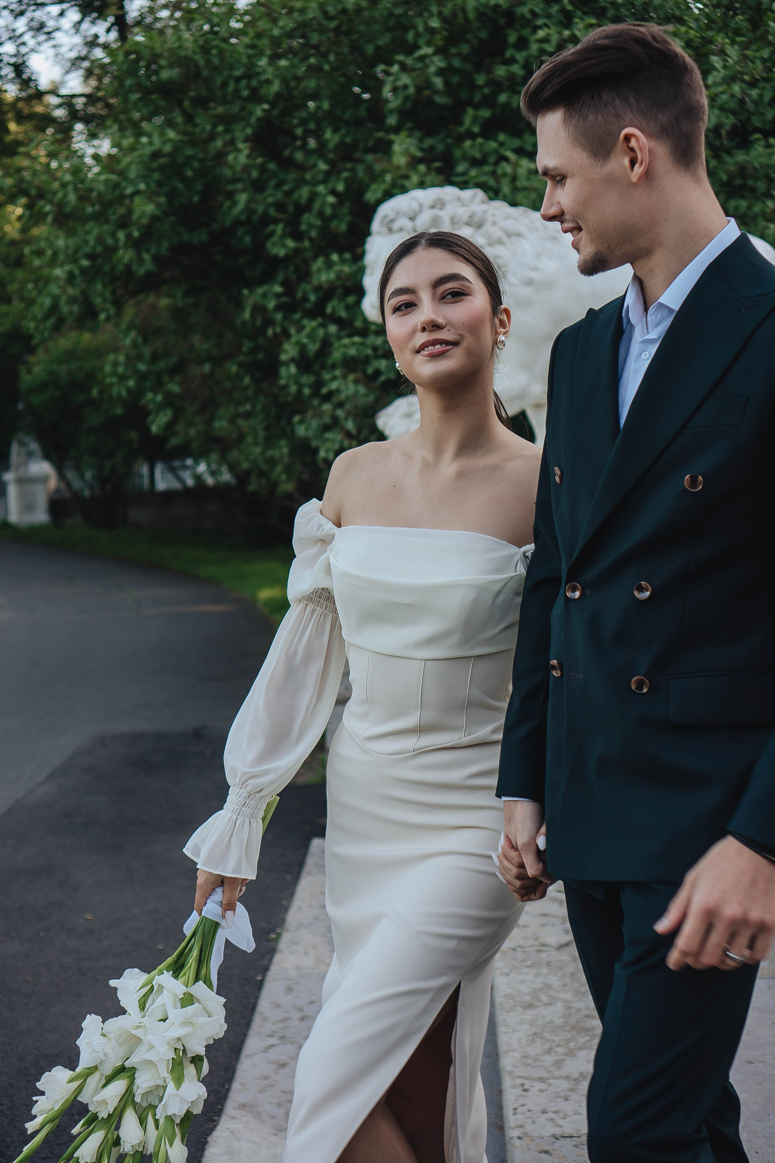 СВАДЕБНАЯ СЬЕМКА НА РАССВЕТЕ НА ЕЛАГИНОМ ОСТОРОВЕ. Профессиональный фотограф, Санкт-Петербург — Виктория Богомолова