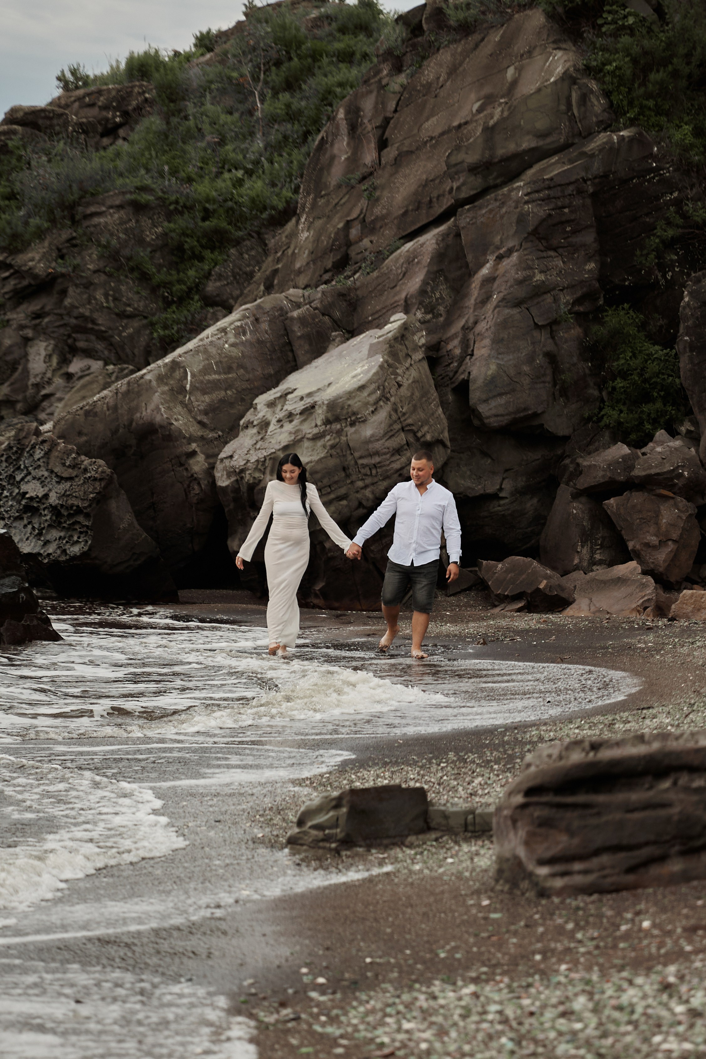 Антон и Лиза. Фотограф женского портрета, беременности и материнства Харькова Елена