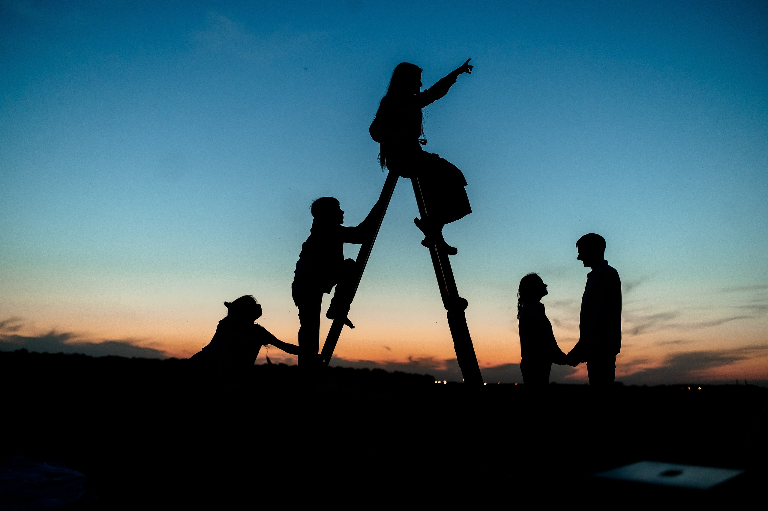 В поле. Семейная. Фотограф Котова Валентина