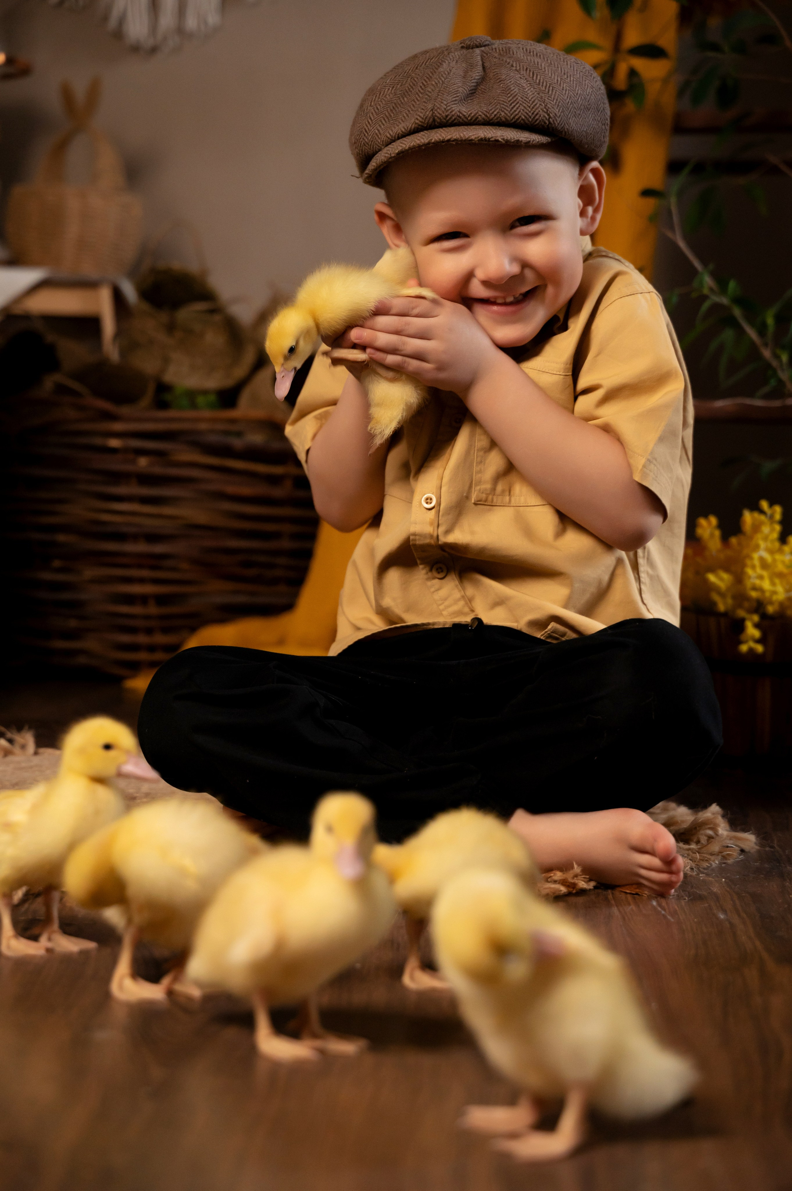 Купание утят. Елена Задорина