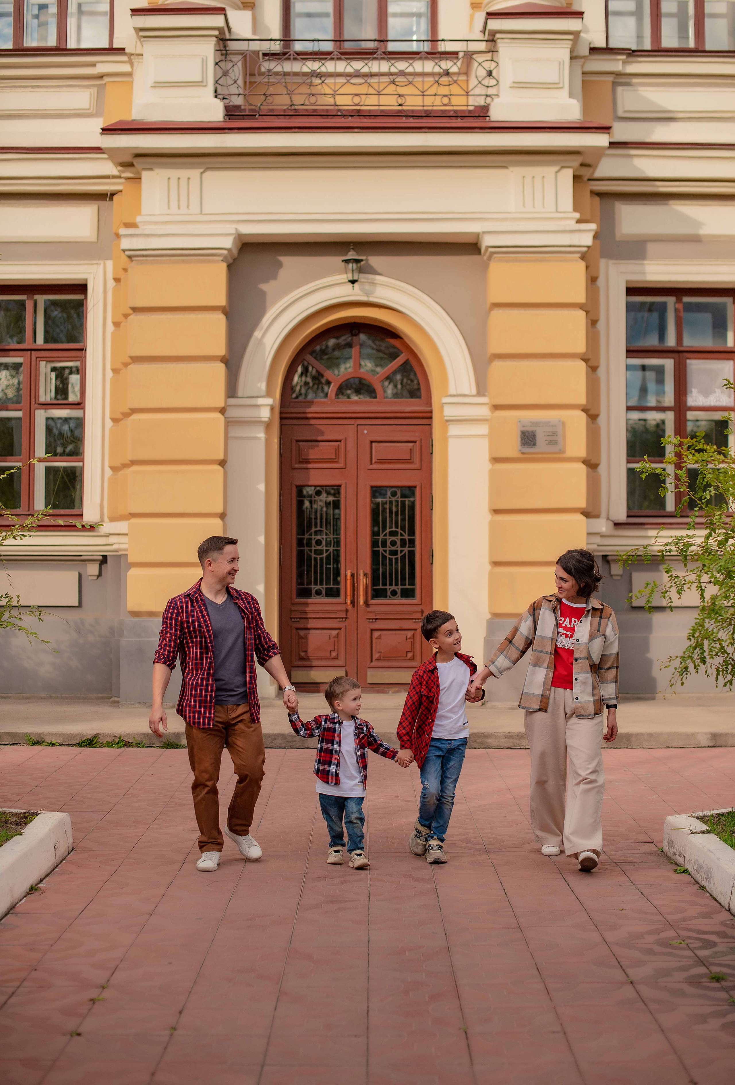 Семья Игоря и Екатерины. Фотограф Виктория Воронина