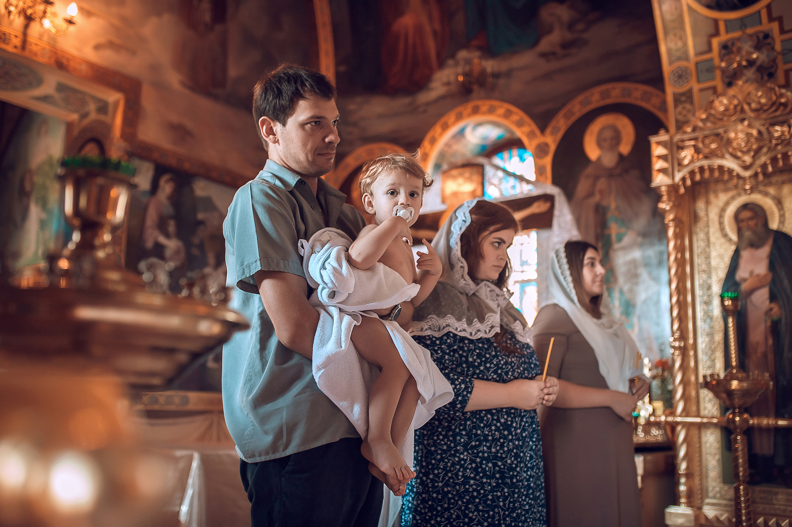 Таинство крещения. Фотограф на Крещение