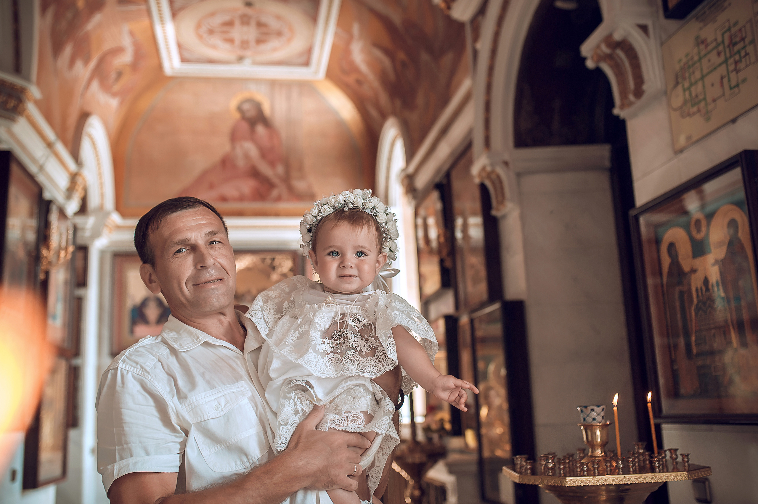 Таинство крещения. Фотограф на Крещение