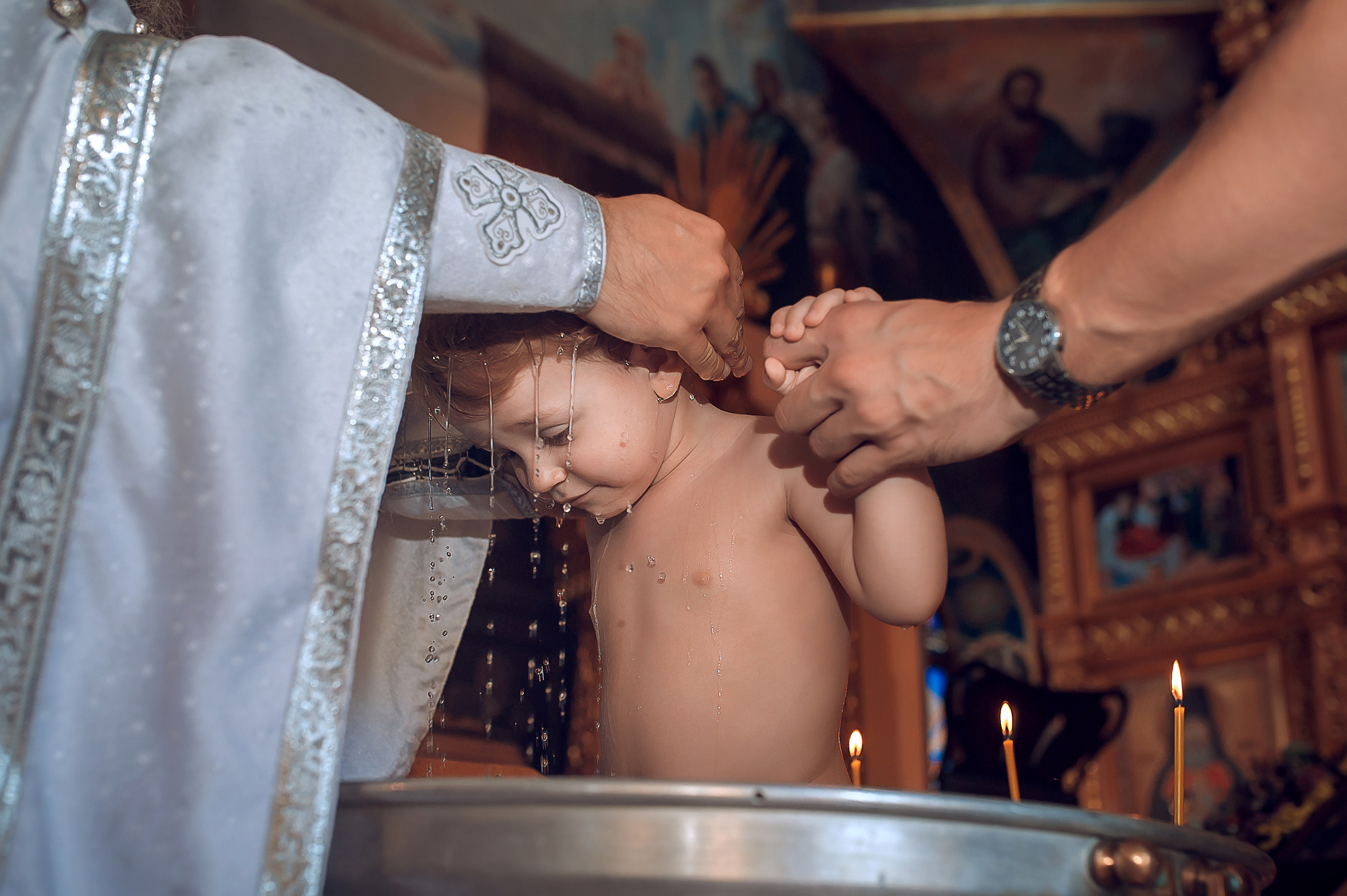 Таинство крещения. Фотограф на Крещение