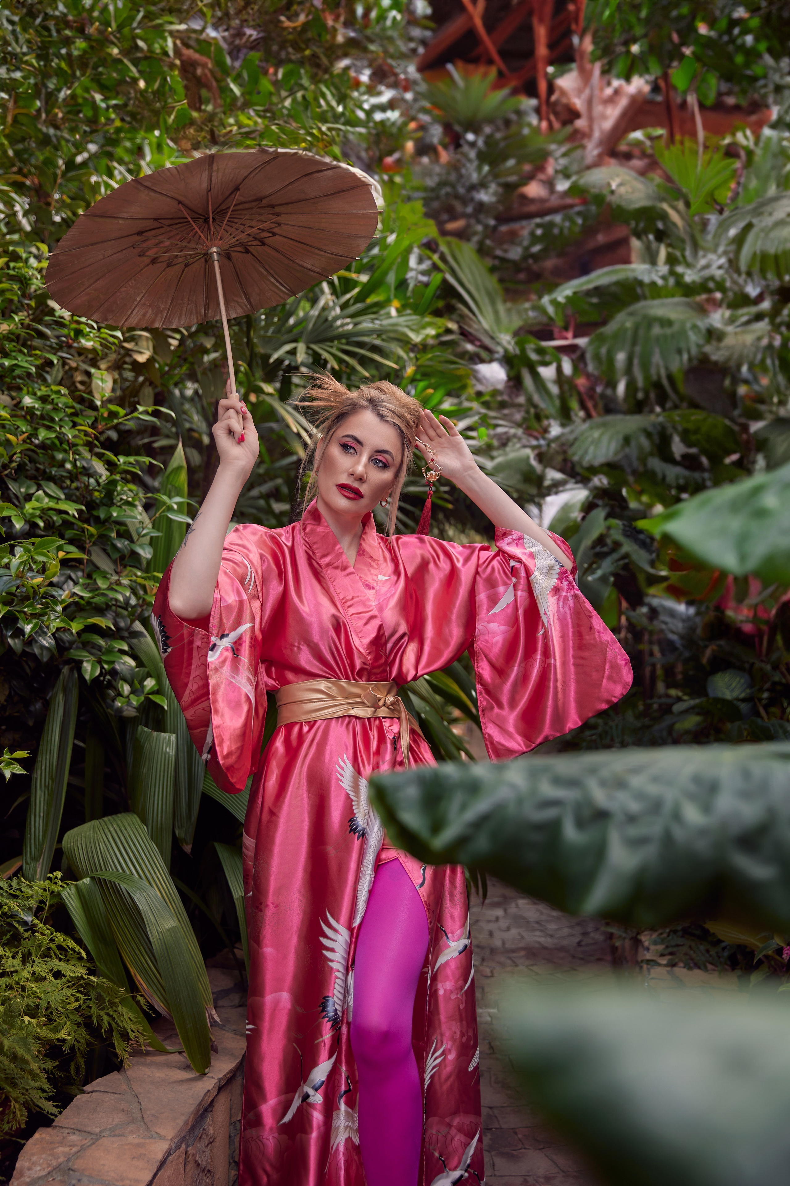 Марина, ботсад. Фотограф женского портрета, беременности и материнства Харькова Елена