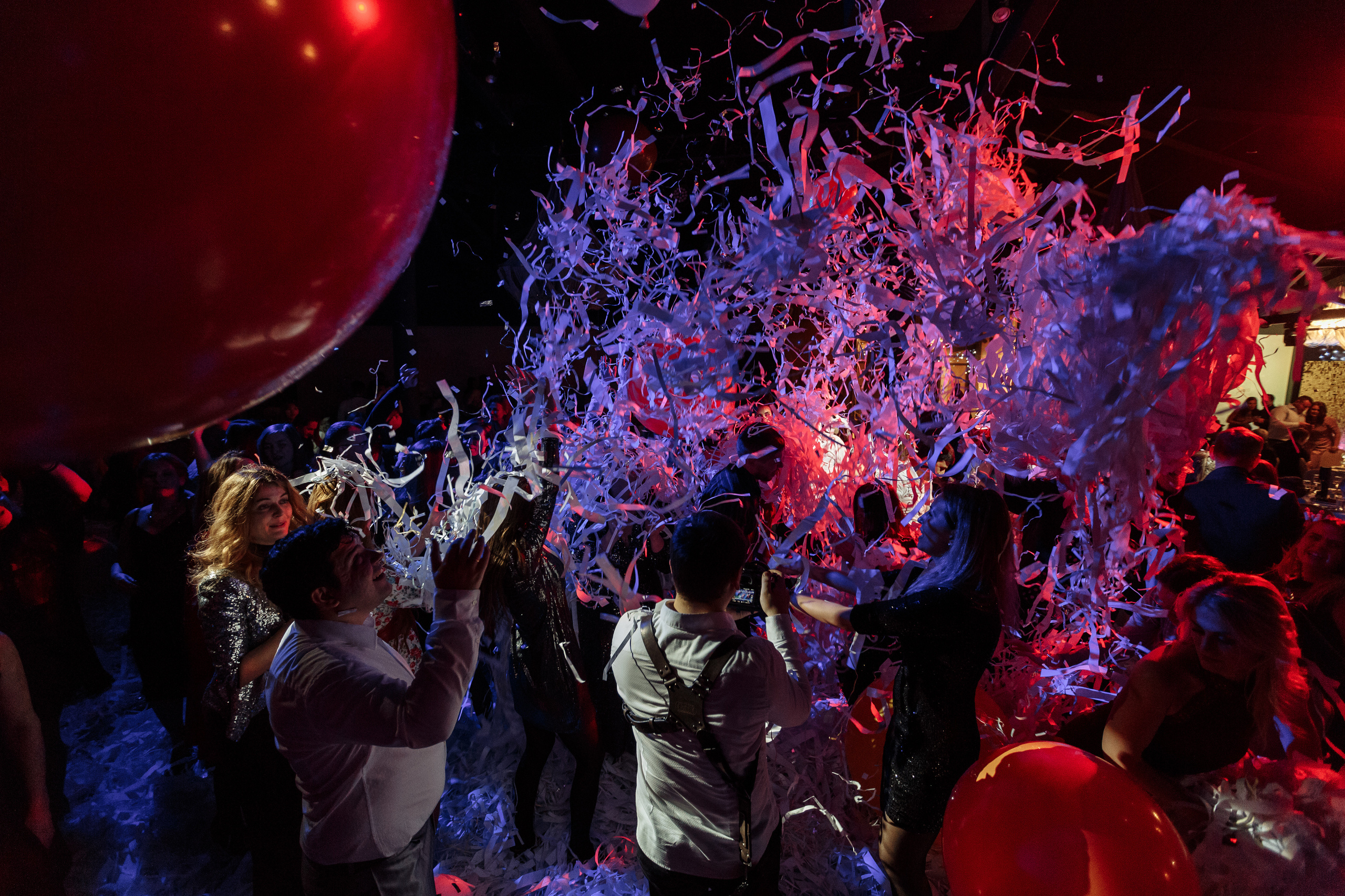 Новогодний корпоратив для Amrest Russia. Свадебный фотограф СПБ Михаил Песиков