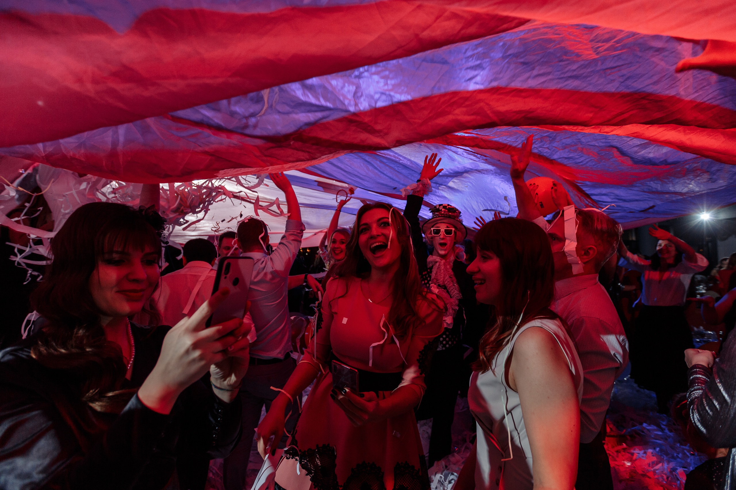 Новогодний корпоратив для Amrest Russia. Свадебный фотограф СПБ Михаил Песиков