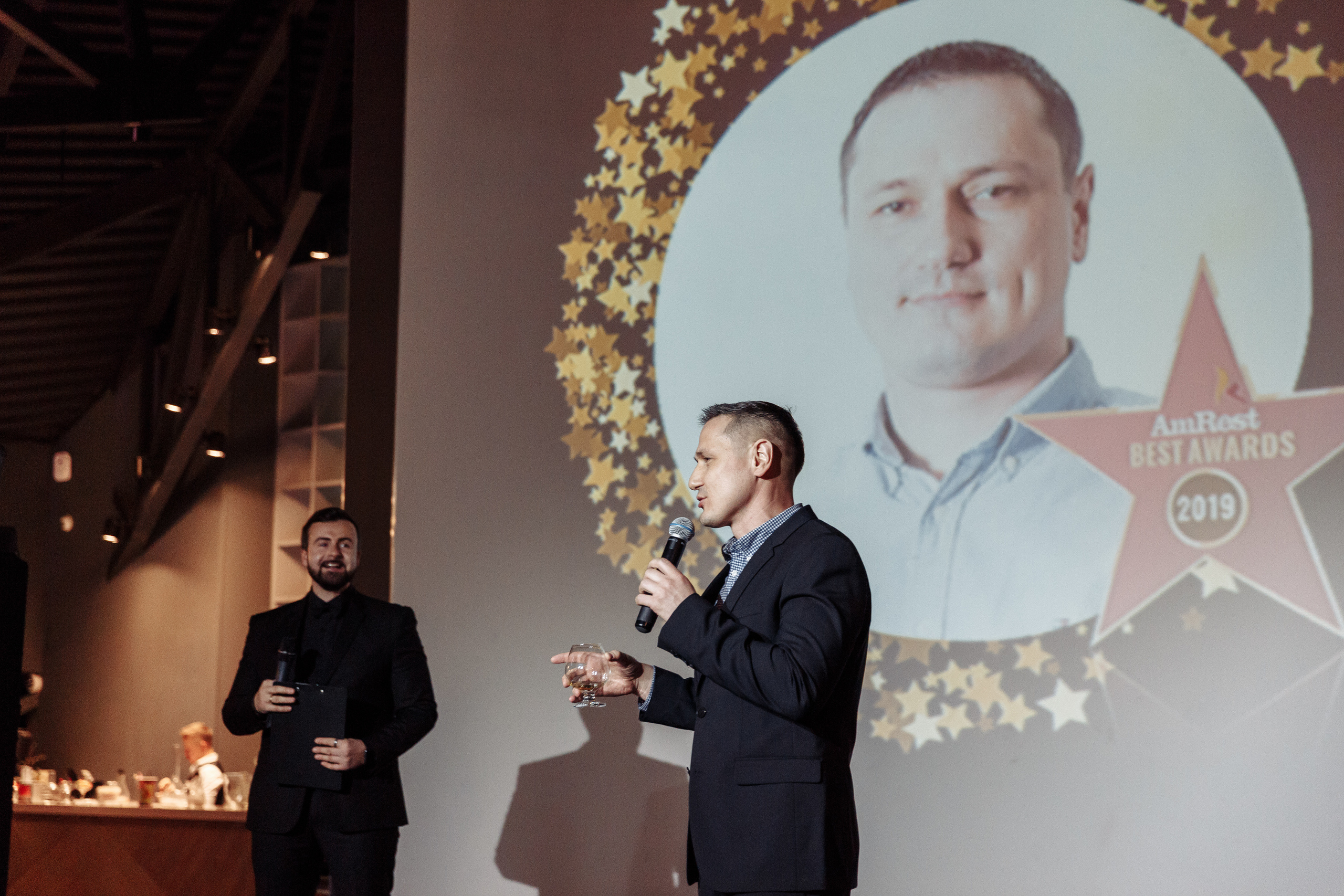 Новогодний корпоратив для Amrest Russia. Свадебный фотограф СПБ Михаил Песиков