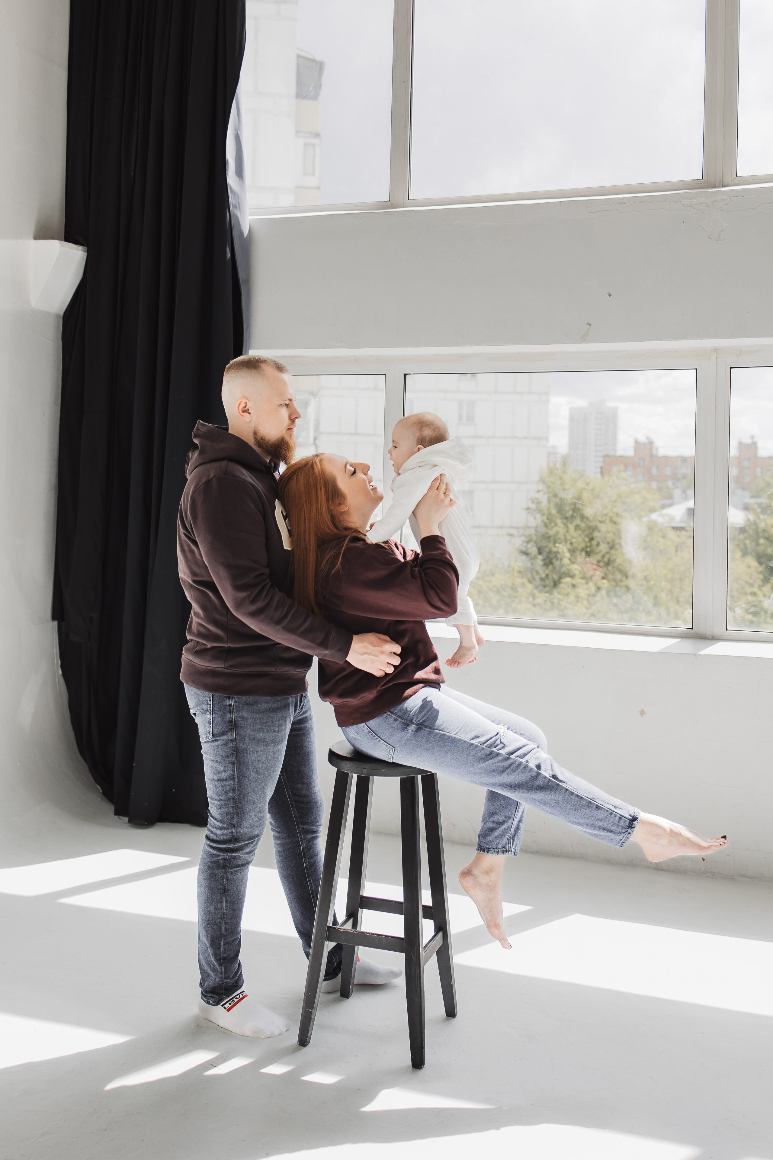 Даша, Илья и Макар. Детский и семейный фотограф. Москва