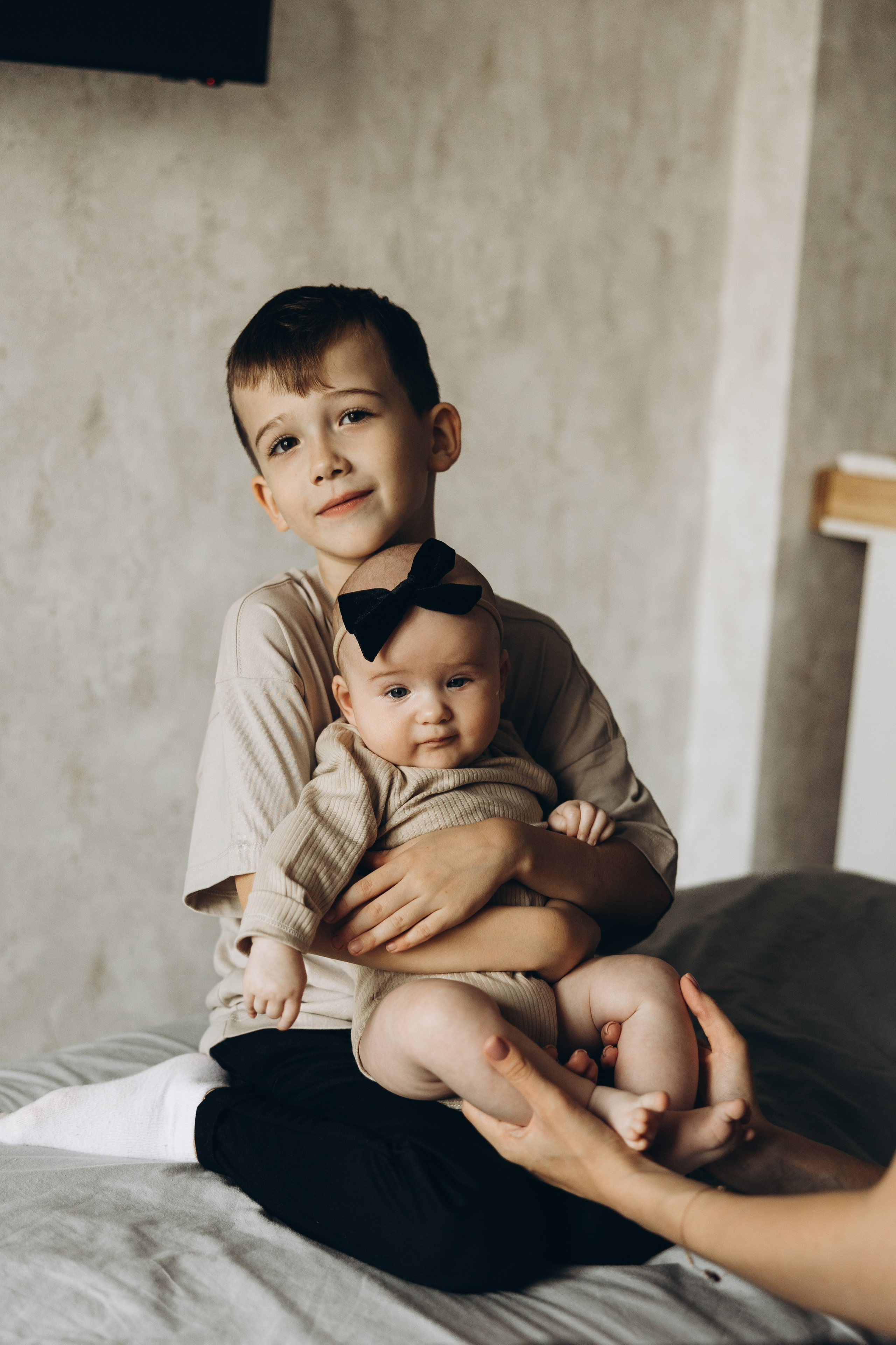 Марина, Илья и Аня. Семейный фотограф в Москве Виктория Ястребинская