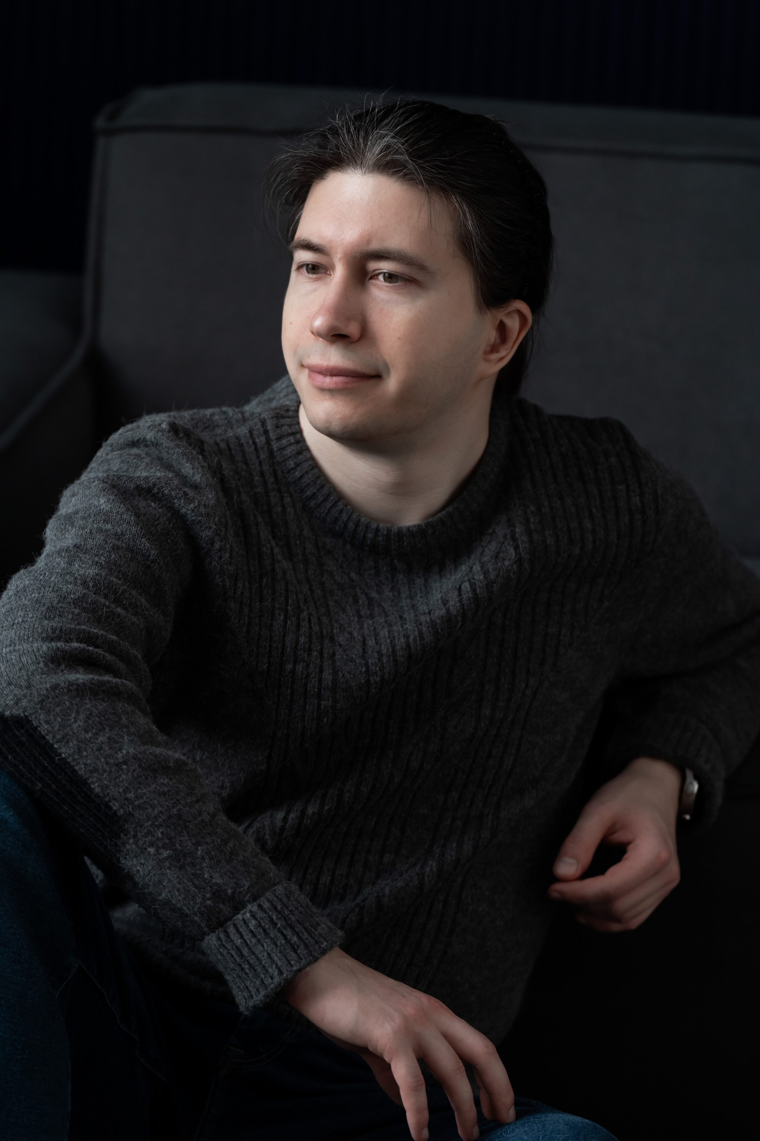 Семейная фотосессия в студии Стелла для Александра и Татьяны. Свадебный и семейный фотограф в Омске Белозерова Александра