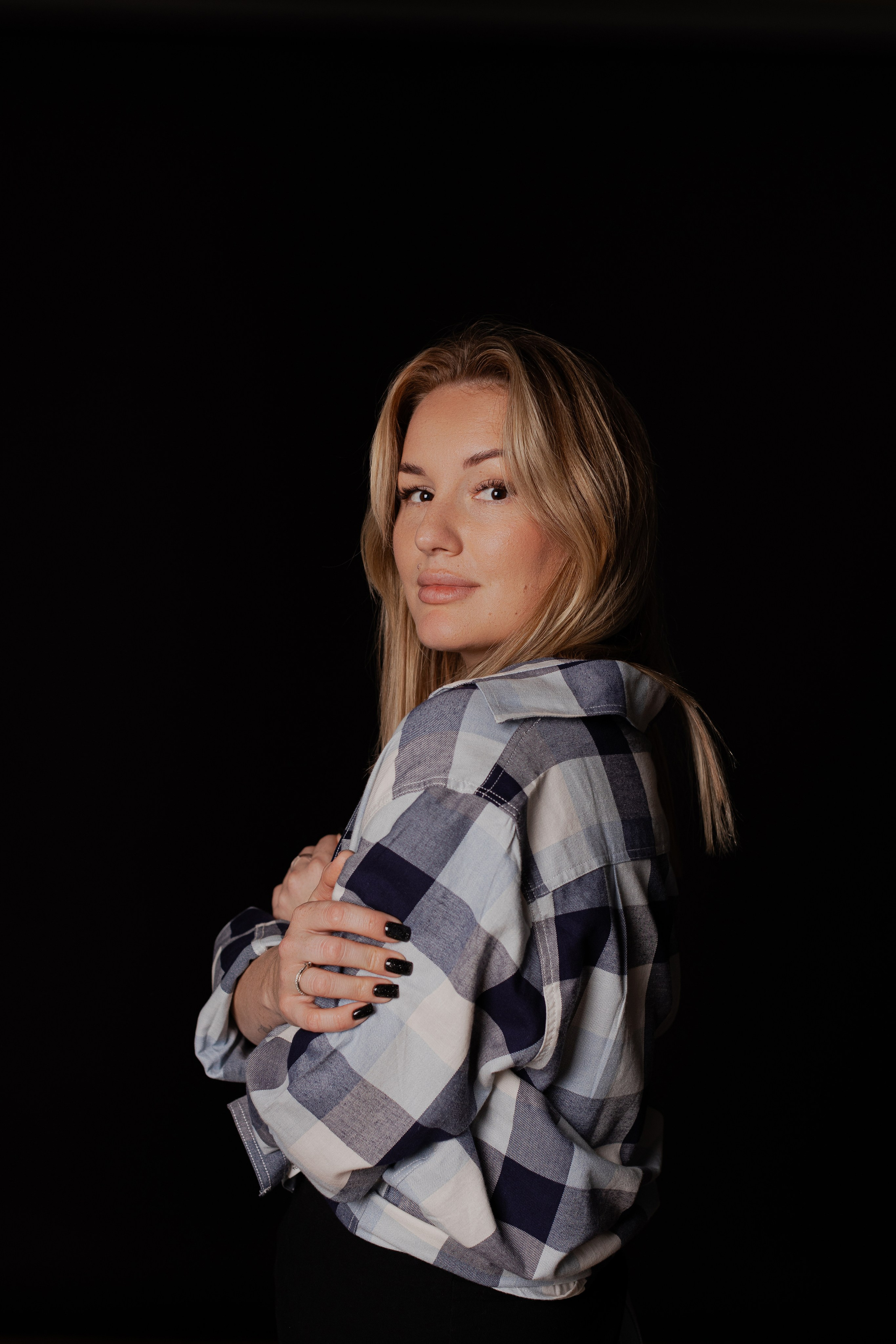 В студии. Фотограф Анастасия Пинчук