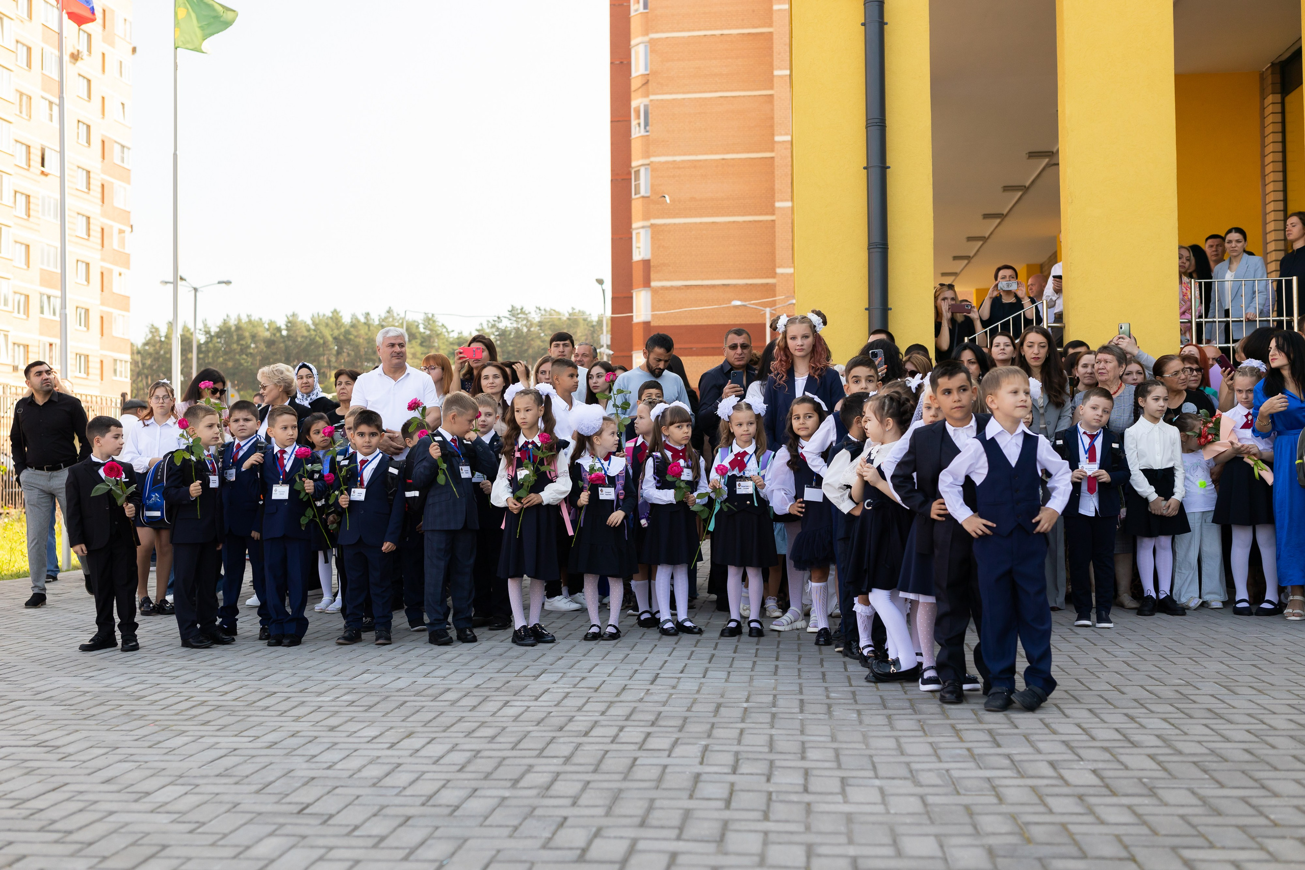 Линейка 1 сентября. Профессиональный Фотограф в Москве Андрей Славнов