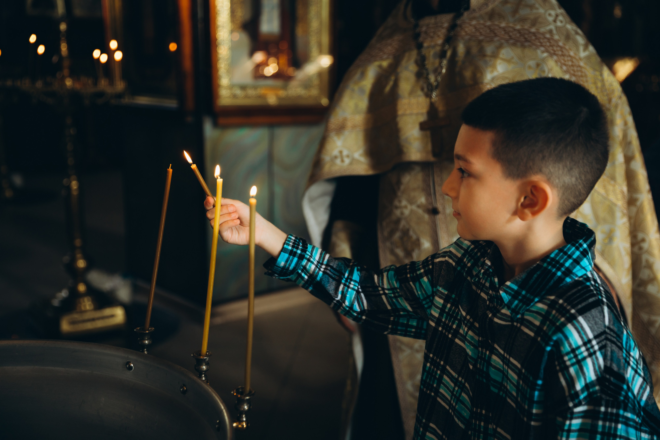 Таинство Крещения Ильи. Фотограф в Краснодаре Алла Потоцкая