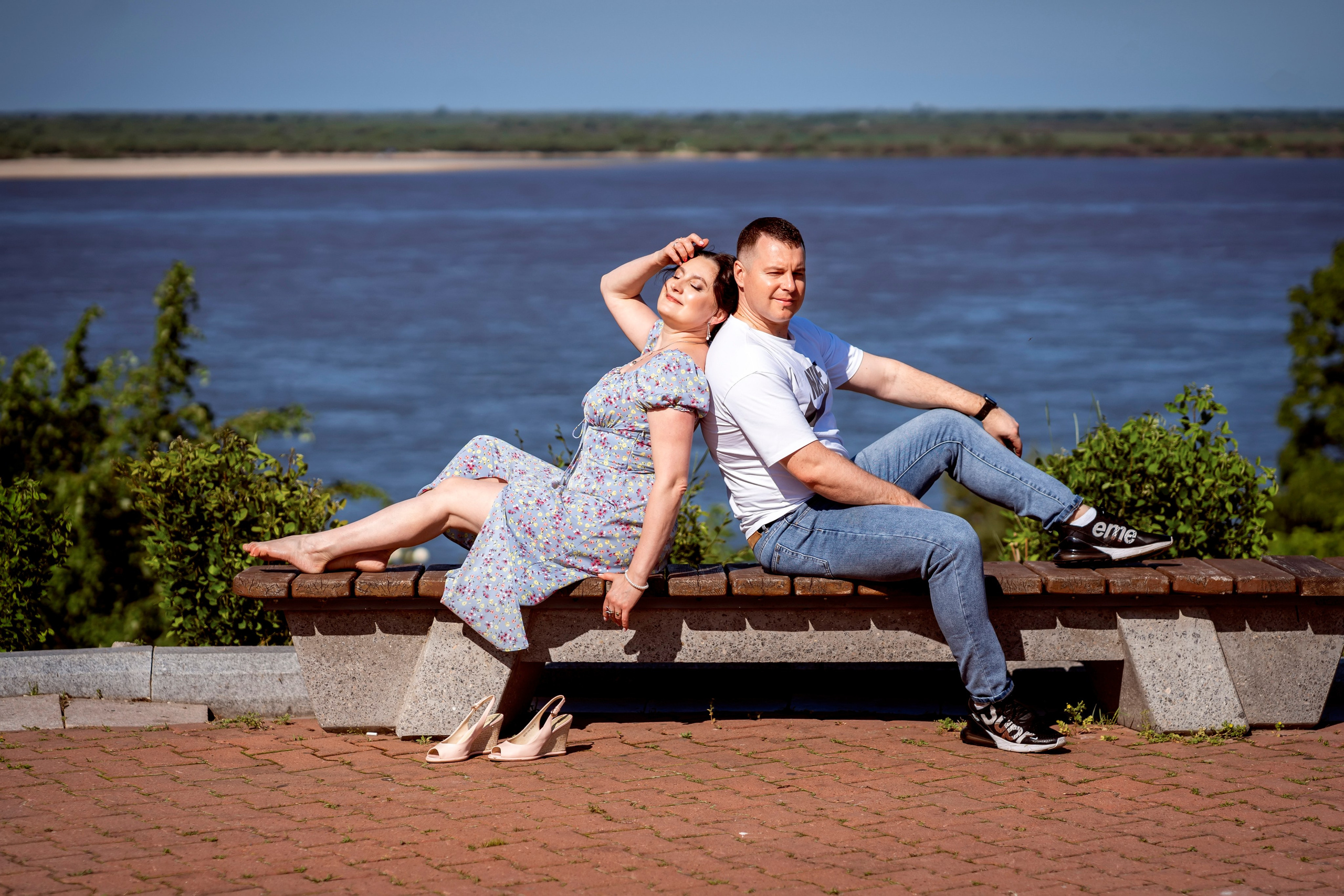 Летняя прогулка в парке. Семейный и детский фотограф в Хабаровске Анна Гриневич
