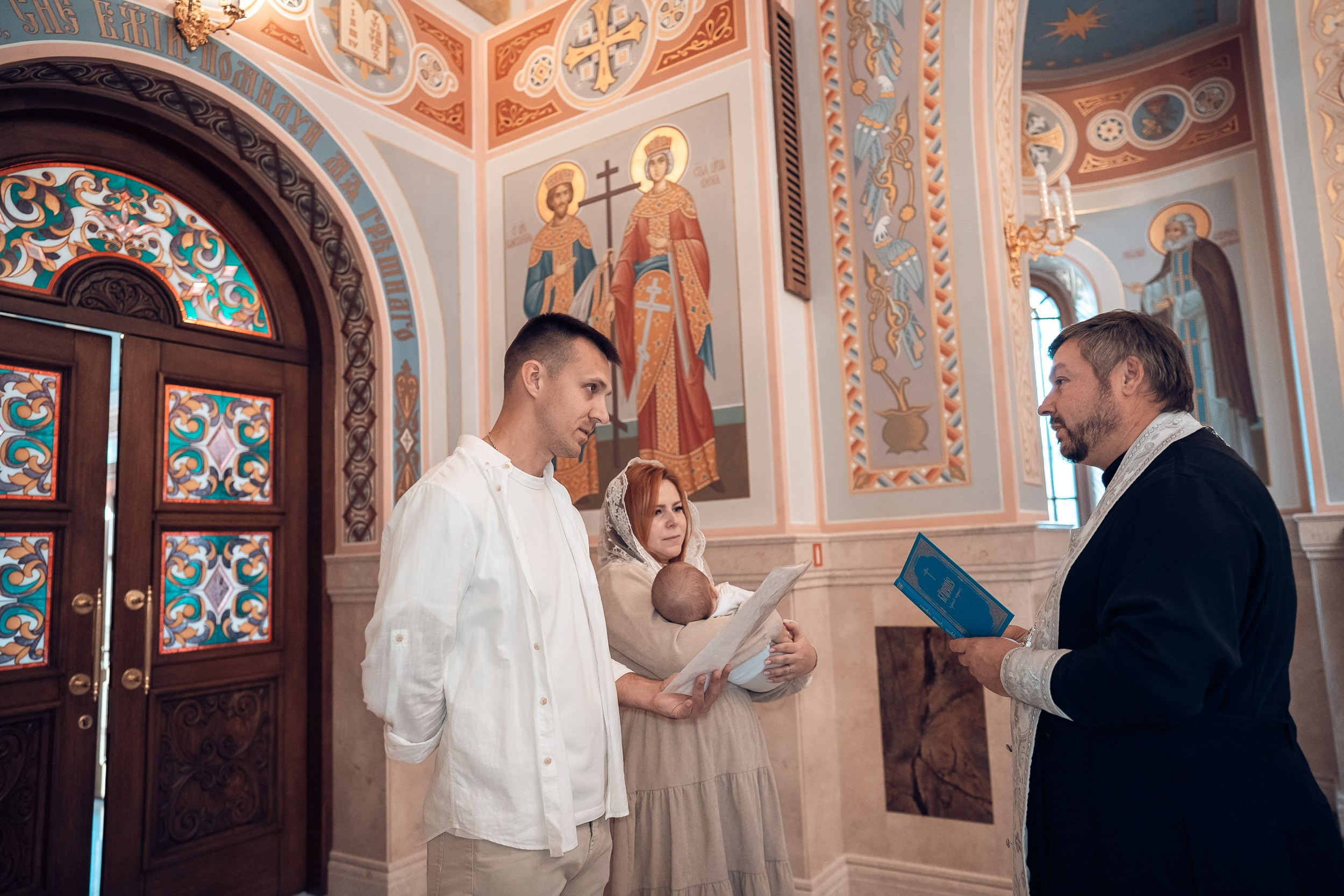 Крещение в Александро-Невском соборе Симферополь. Церковный фотограф Севастополь