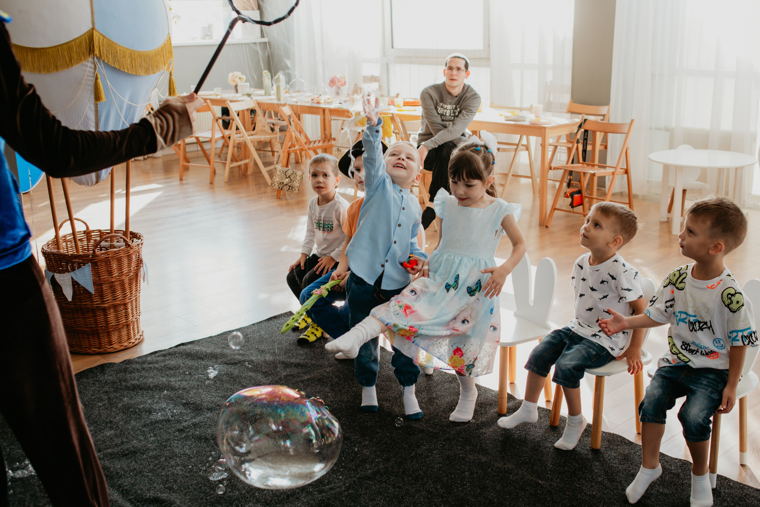 Детский день рождение. Лева 4 года. Фотограф в Челябинске Ополихина Анна