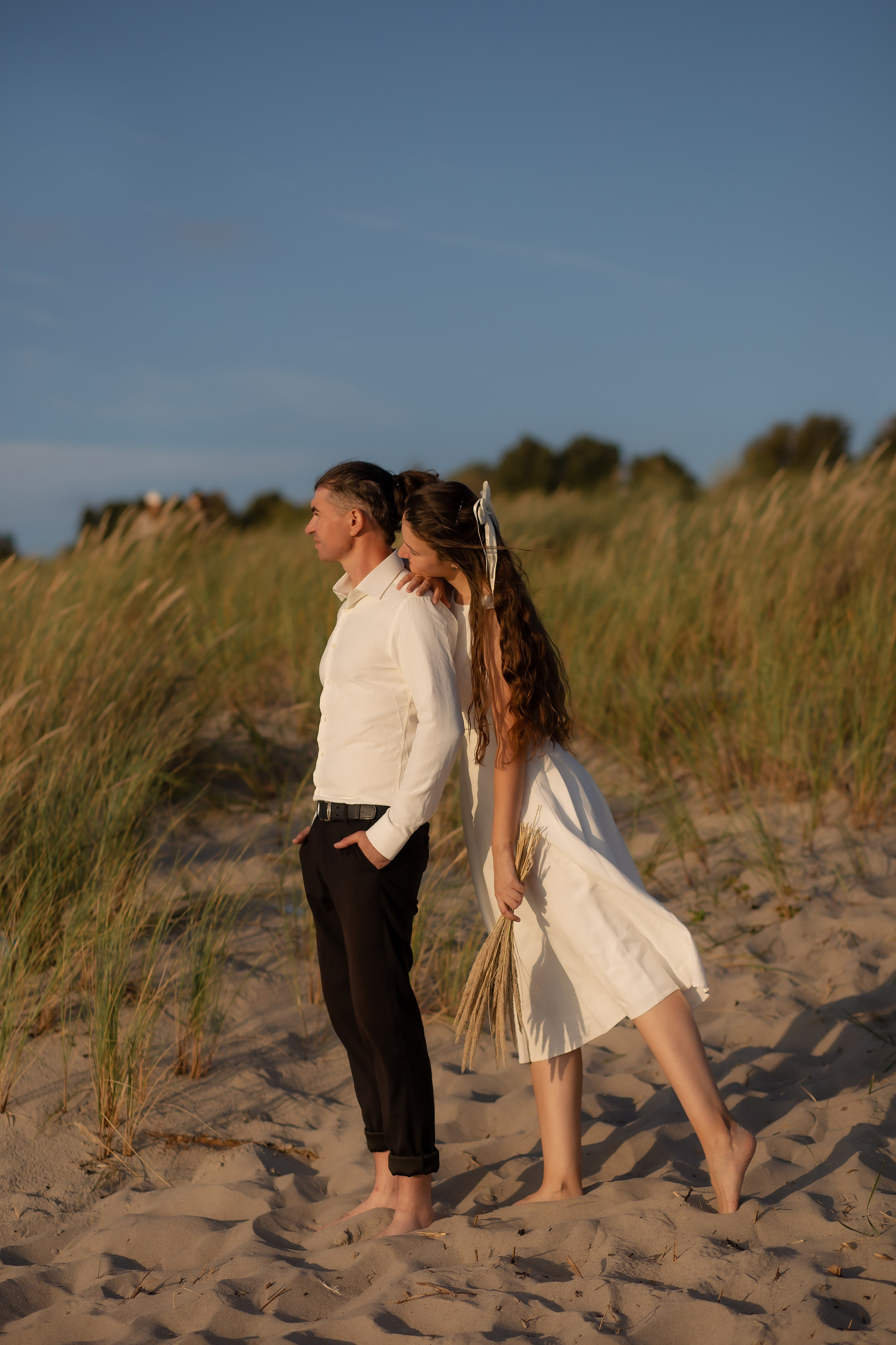 Ирина и Данил. Закат. Фотограф в Калининграде Решетникова Алина