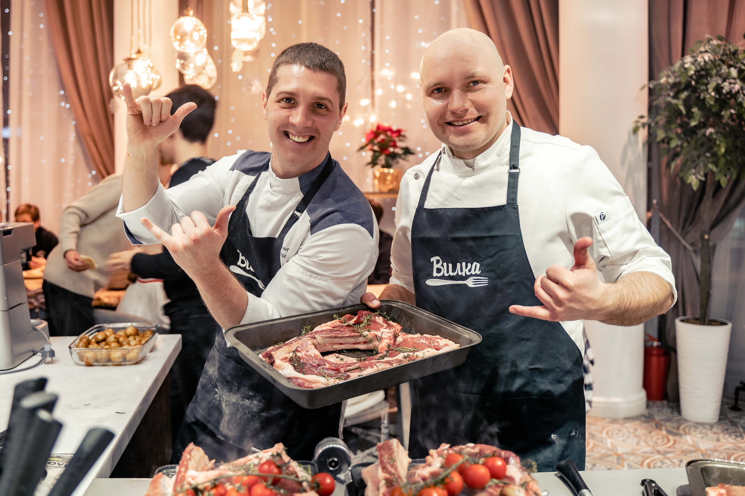 Репортажная съемка: Кулинарная мастерская «Вилка». Семейный фотограф в Москве Вики О»