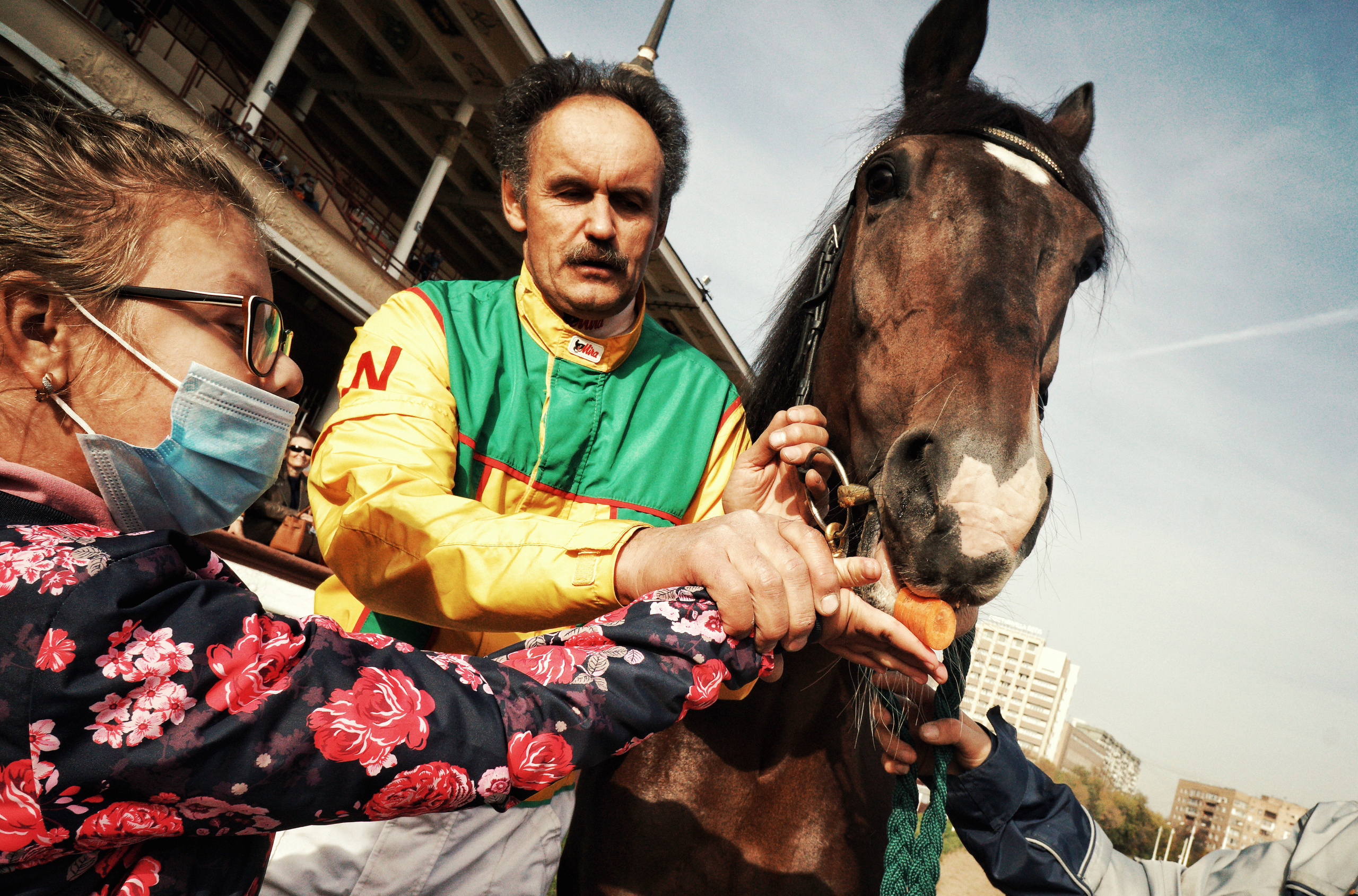 Hippodrome day. See the moment and catche. commercial and reportage