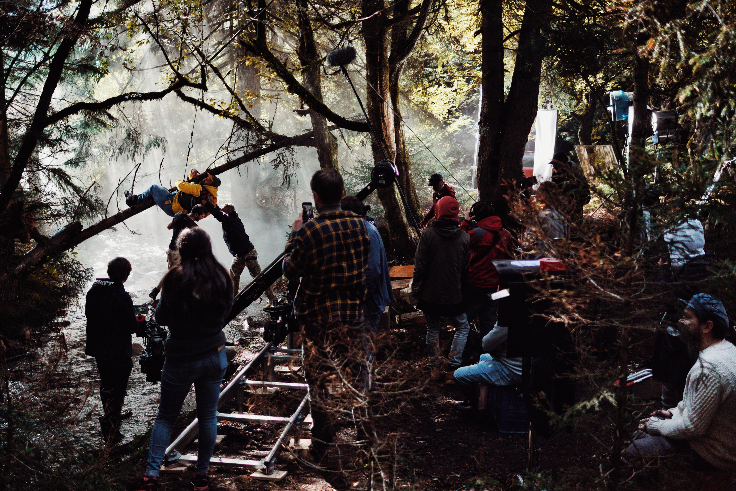 Backstage. See the moment and catche. commercial and reportage