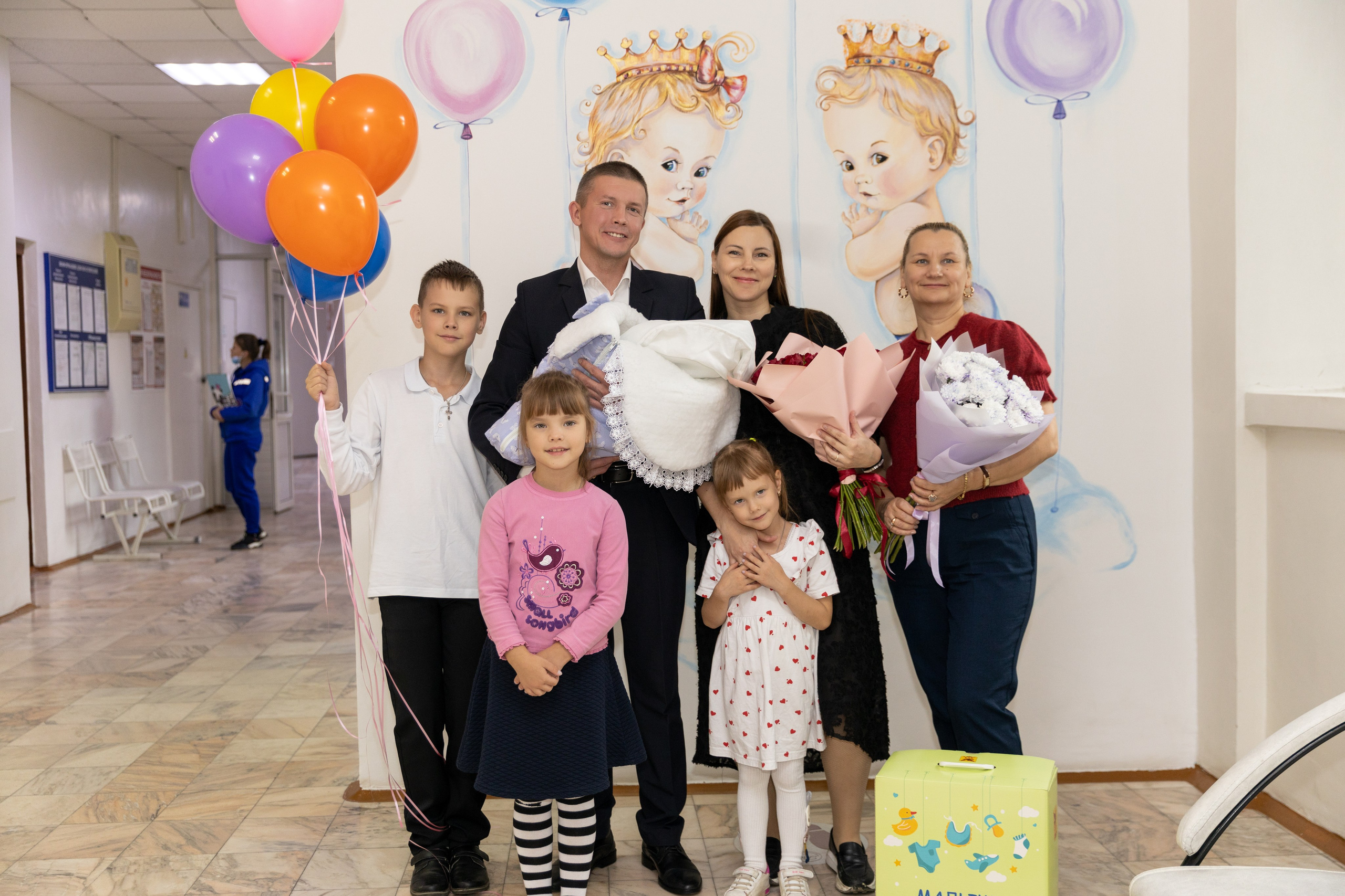 Выписка из роддома. Ирина Соломатина фотограф Чита