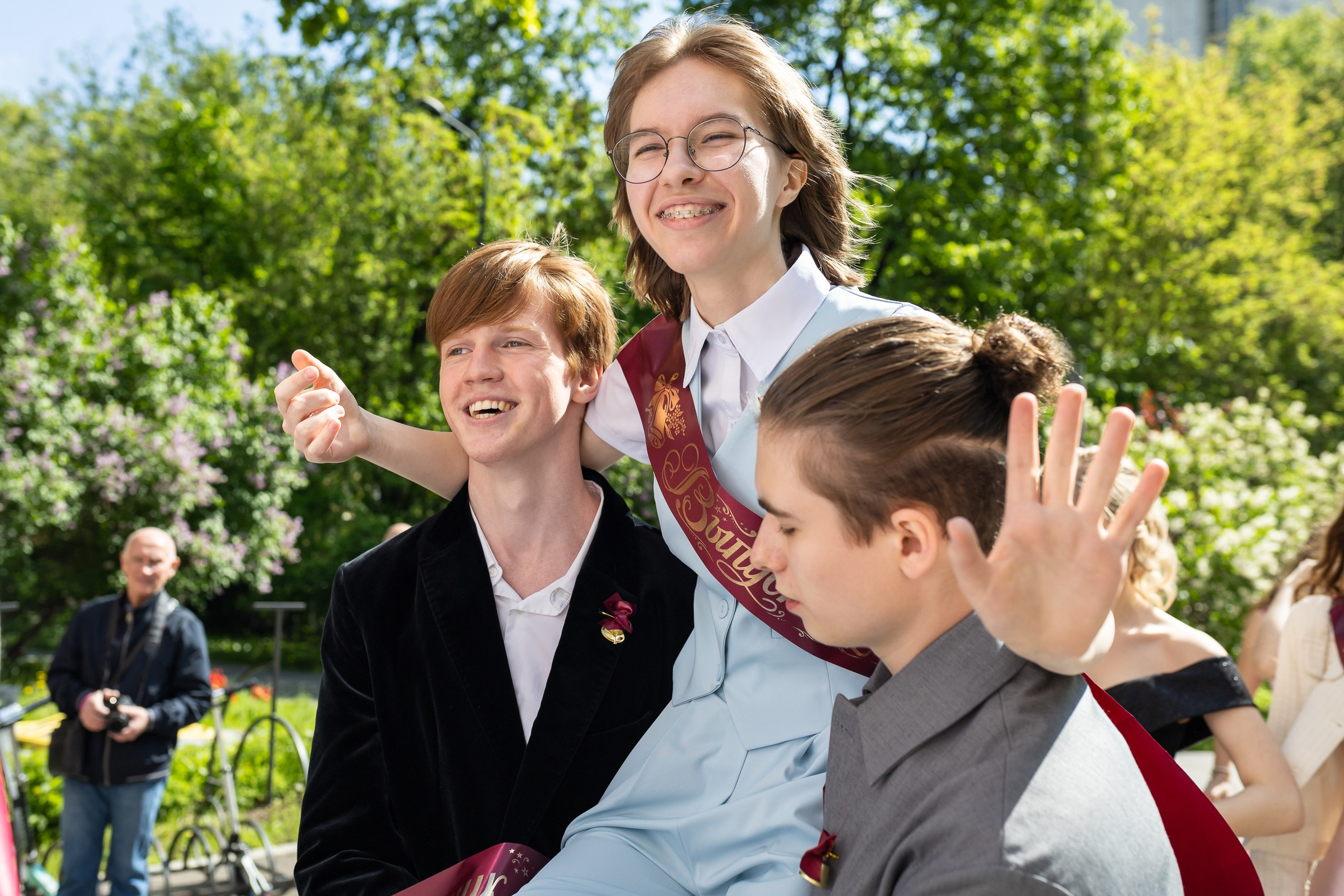 Последний звонок. Свадебная фотосъёмка в Москве, Туле