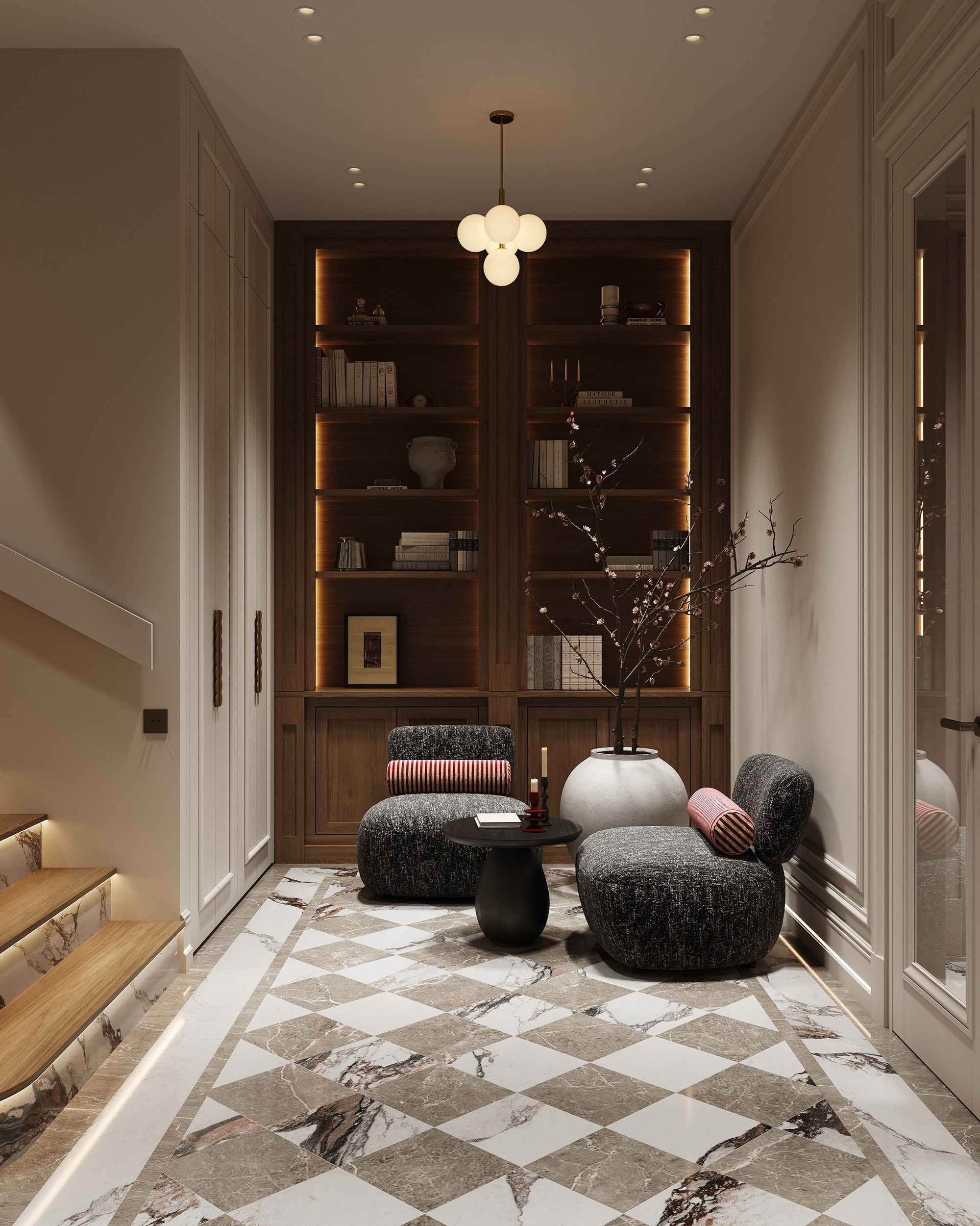 Прихожая «Минина». 3D визуализация интерьера Надежда Соколова