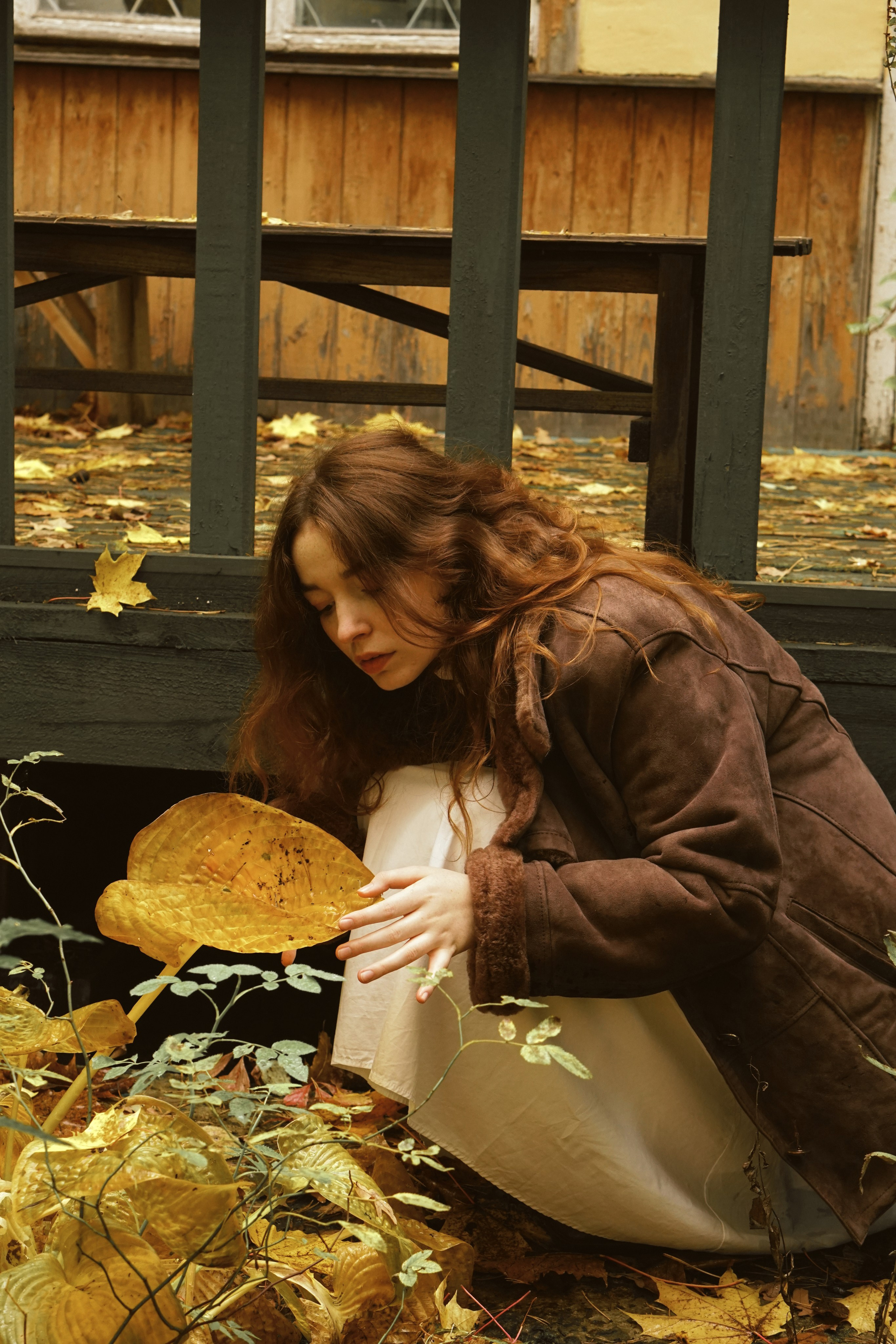 Лиза — Переделкино осеннее. Фотограф Москва — Полина Робин