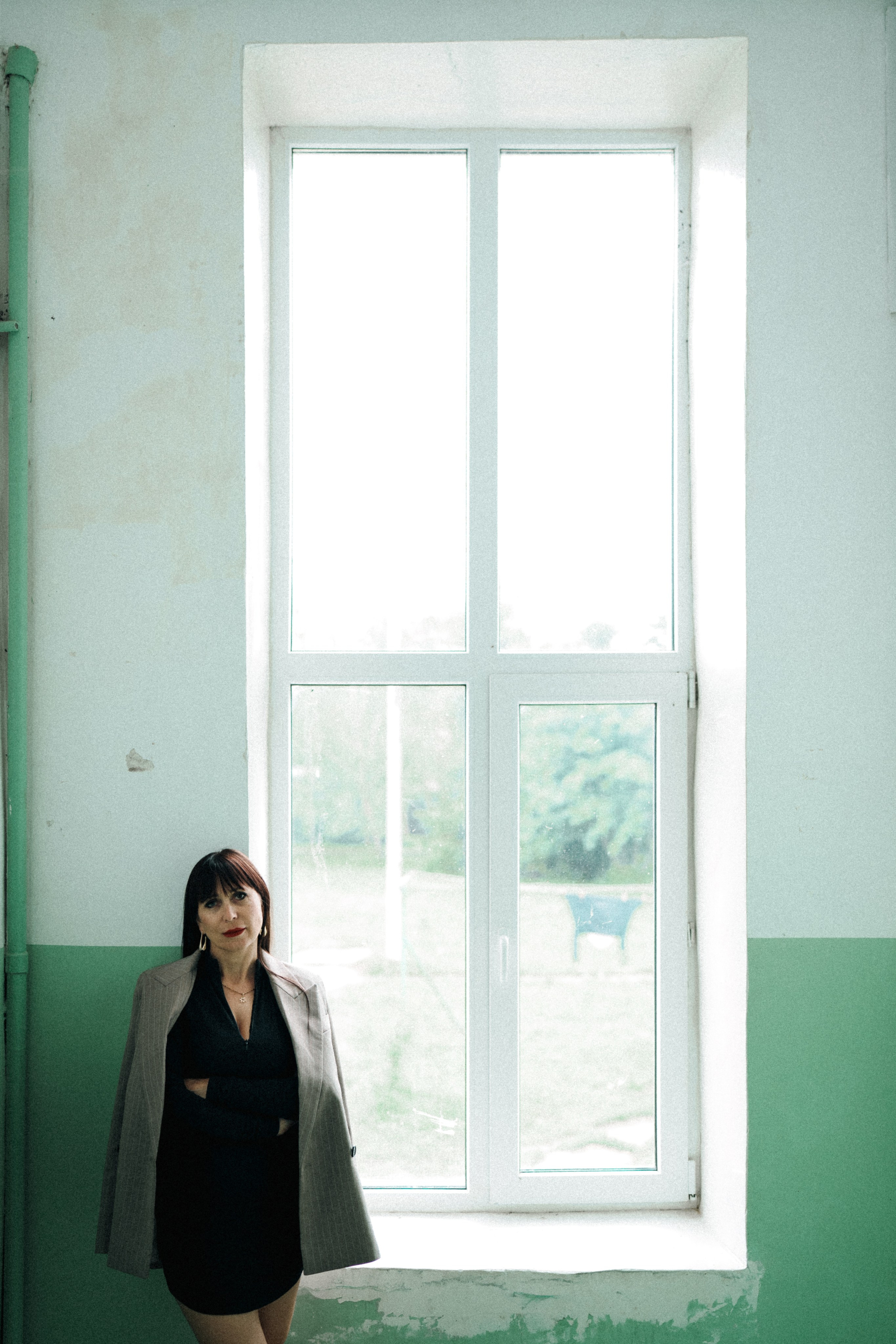 Галина (прогулка под дождём). Фотограф в Москве