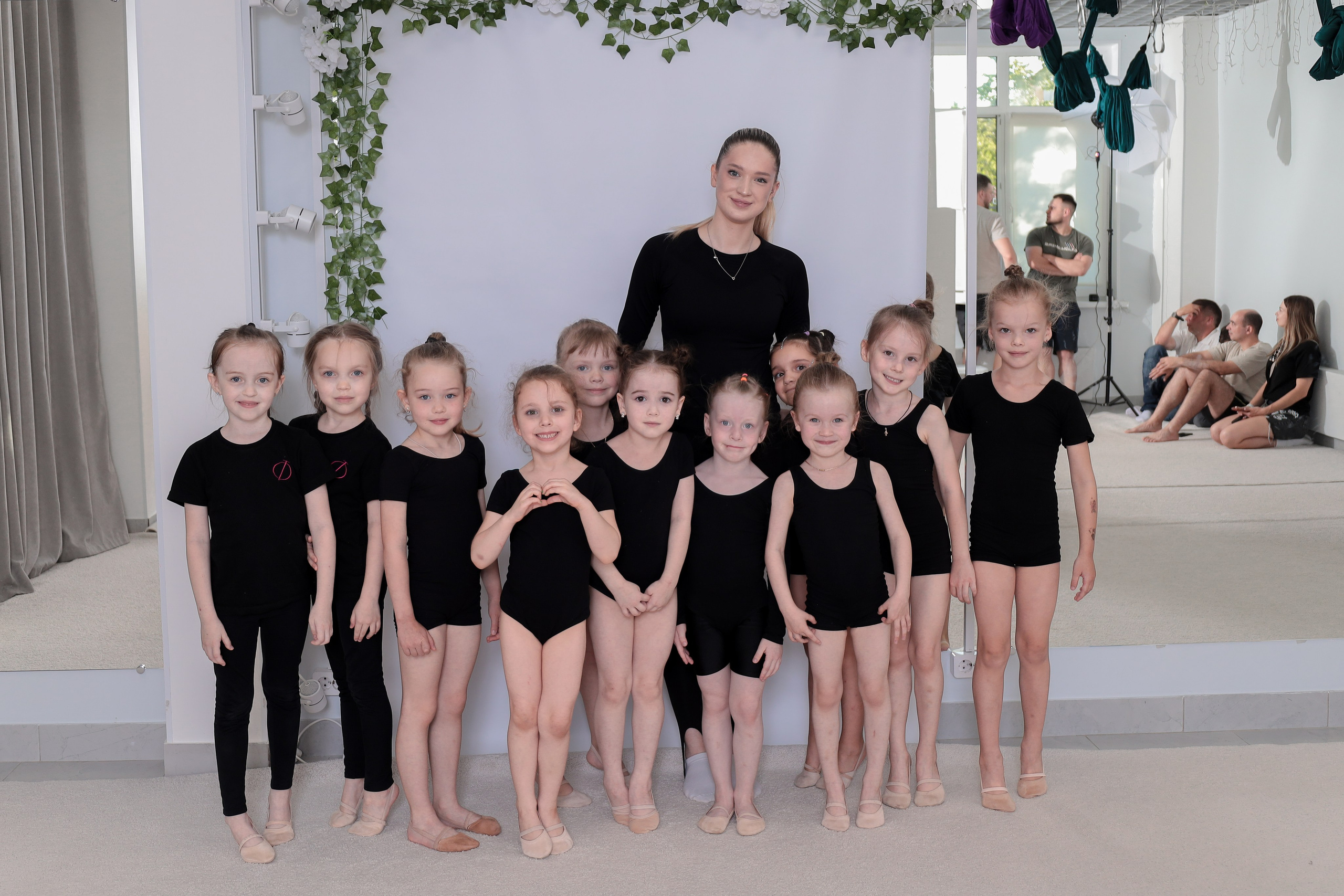 Открытый урок гимнастика. Фотограф Надршина Лилия