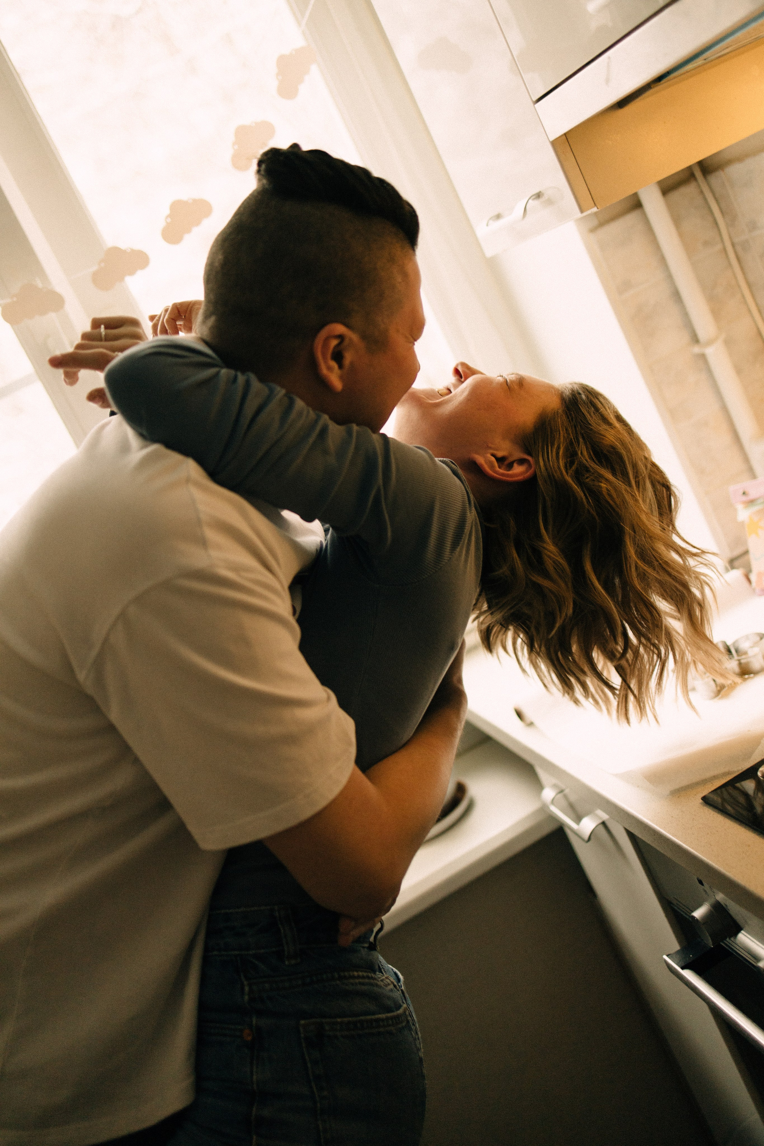 Дома трое. Фотограф Настя Леонова