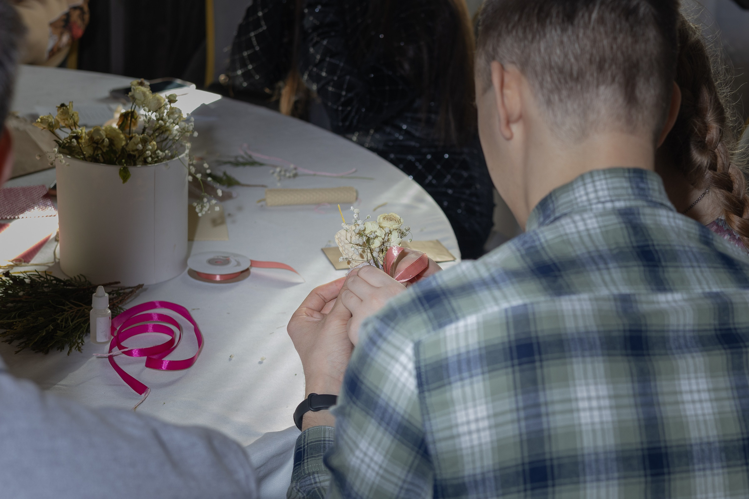 Свадебное чаепитие для молодоженов