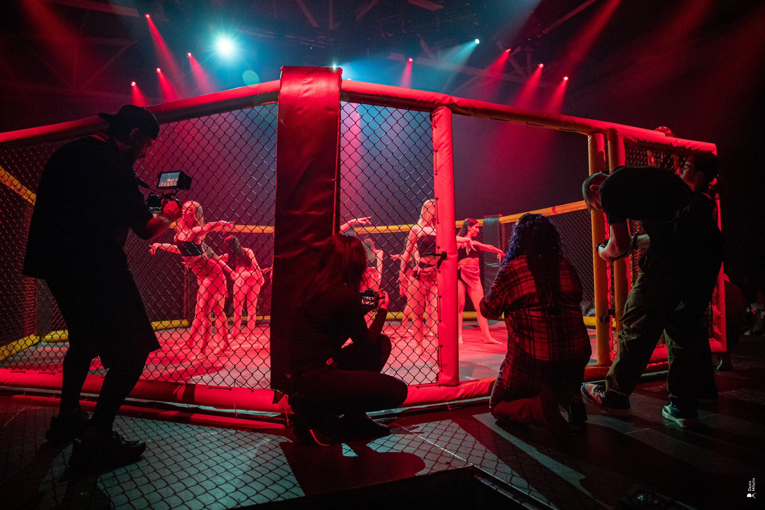 Бои в клетке «Северный Воин». Портретный фотограф Денис Милютин