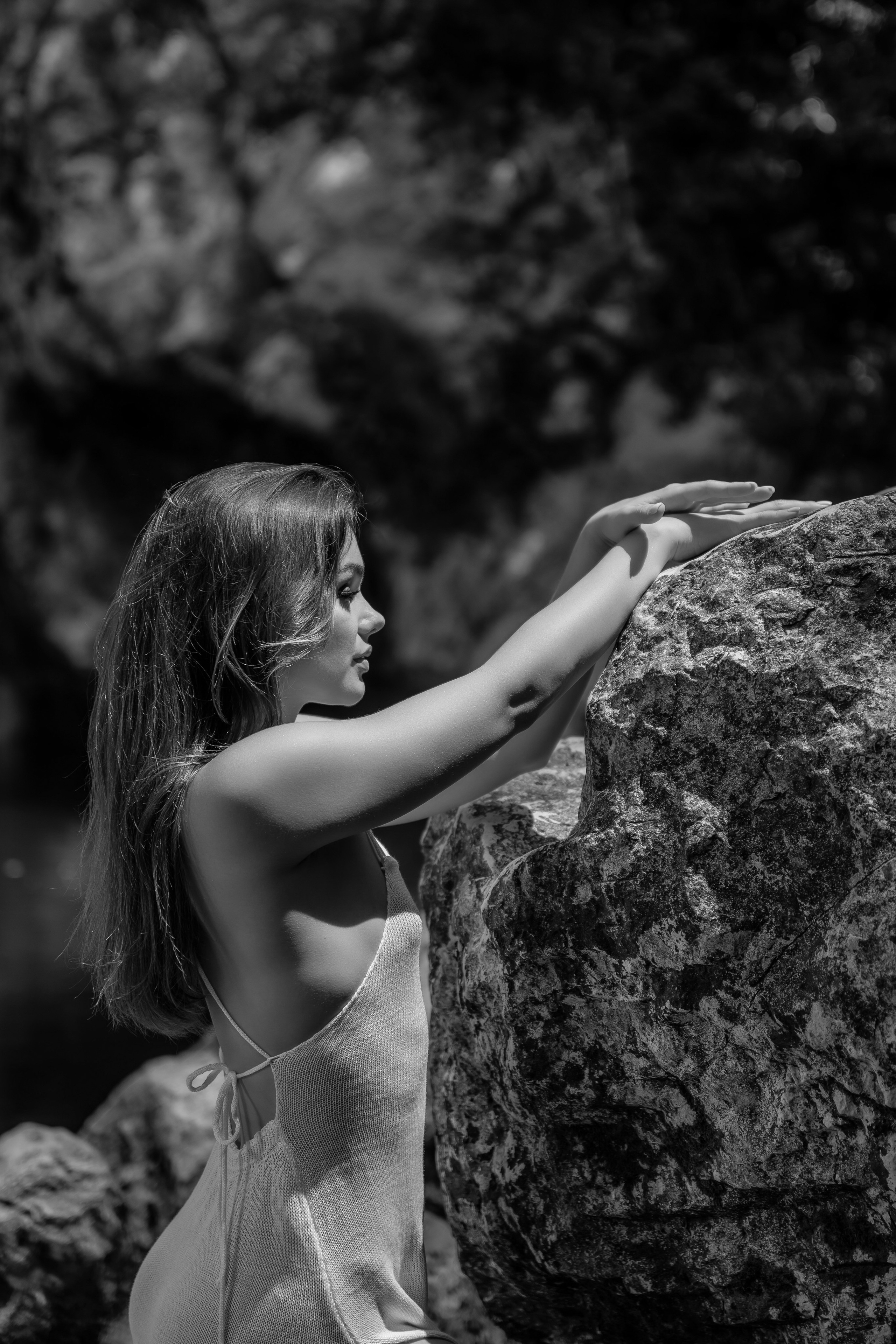 Юля водопады. Наталья Слесаренко фотограф в Сочи