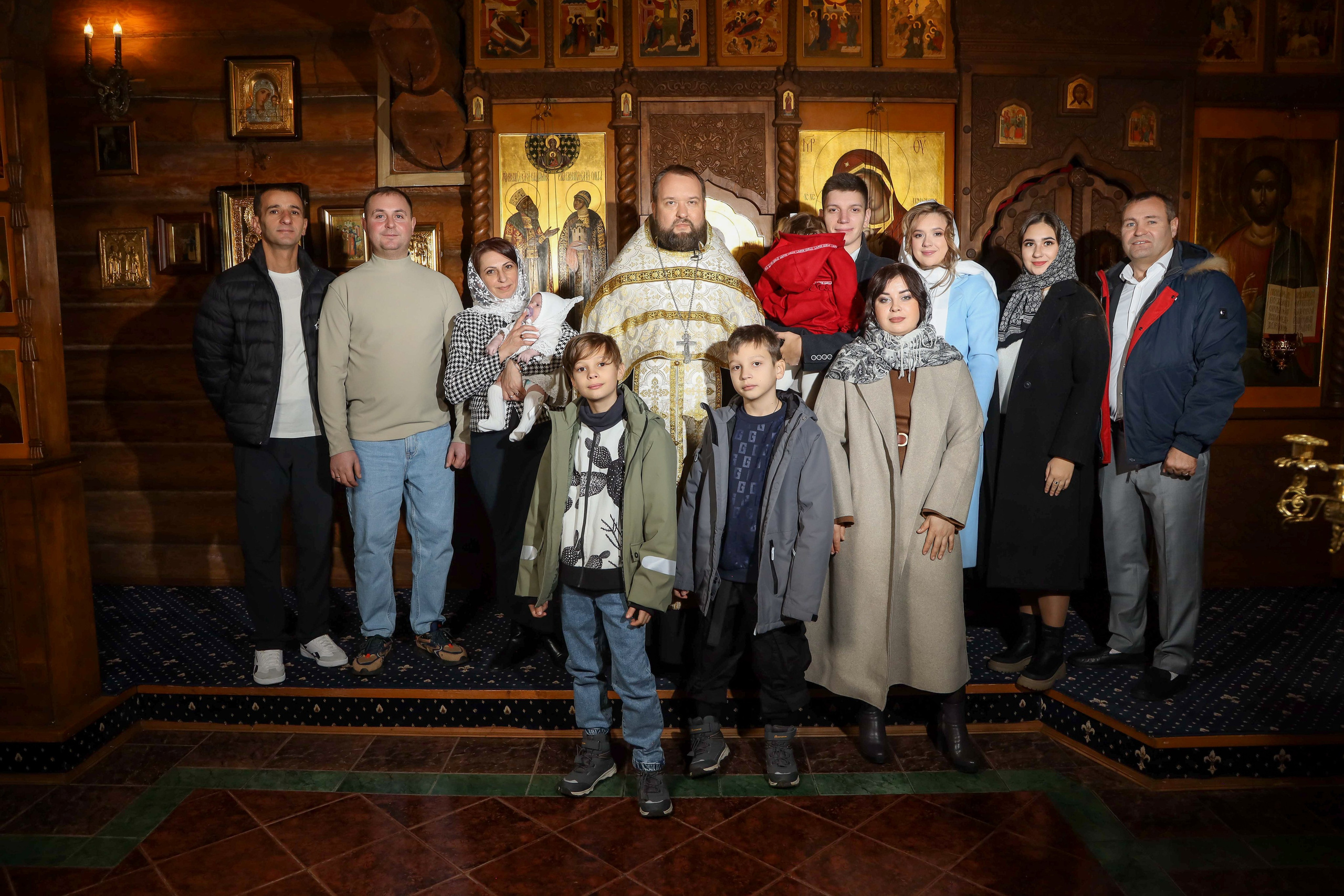 Крестины. Фотограф Антон Чупринин