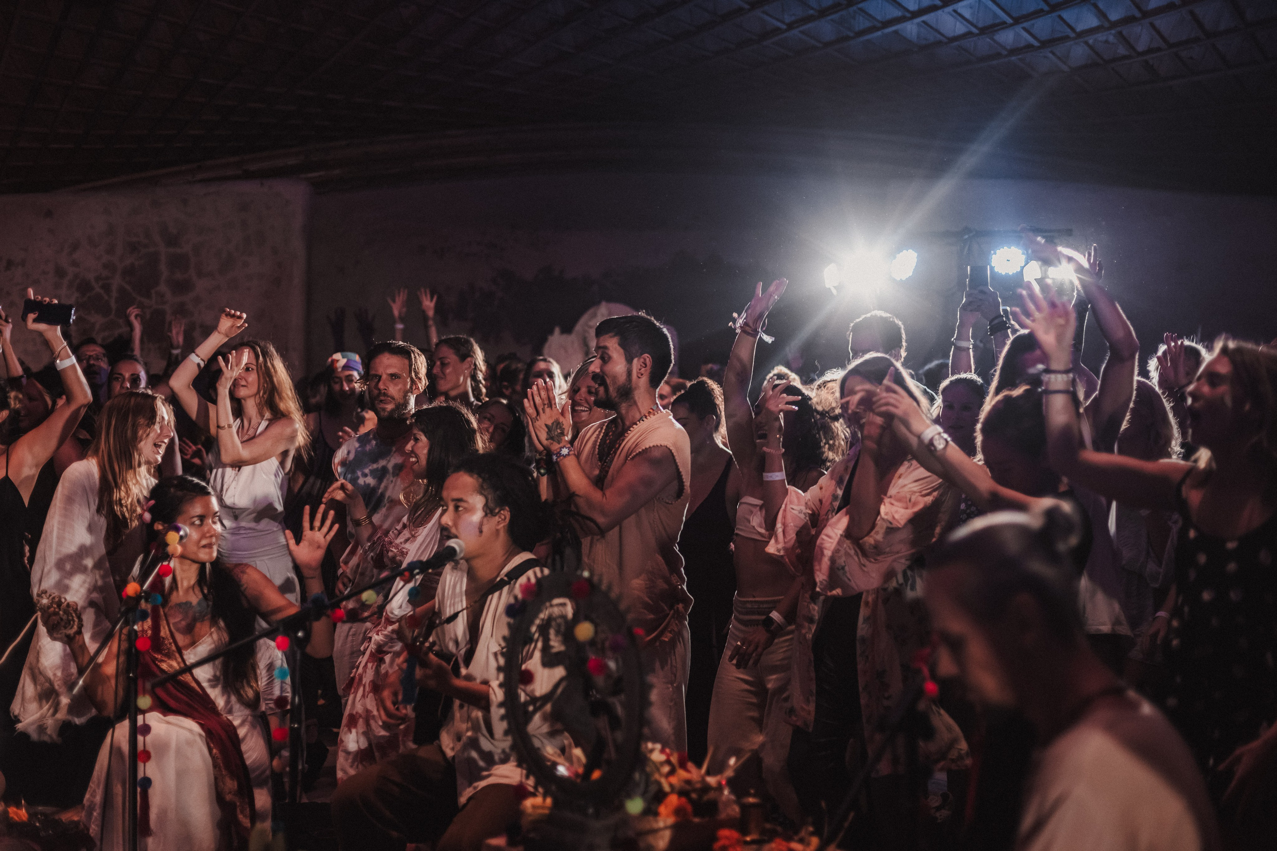 Hanuman Project kirtan at Alchemy march. Mariam Bagdasaryan