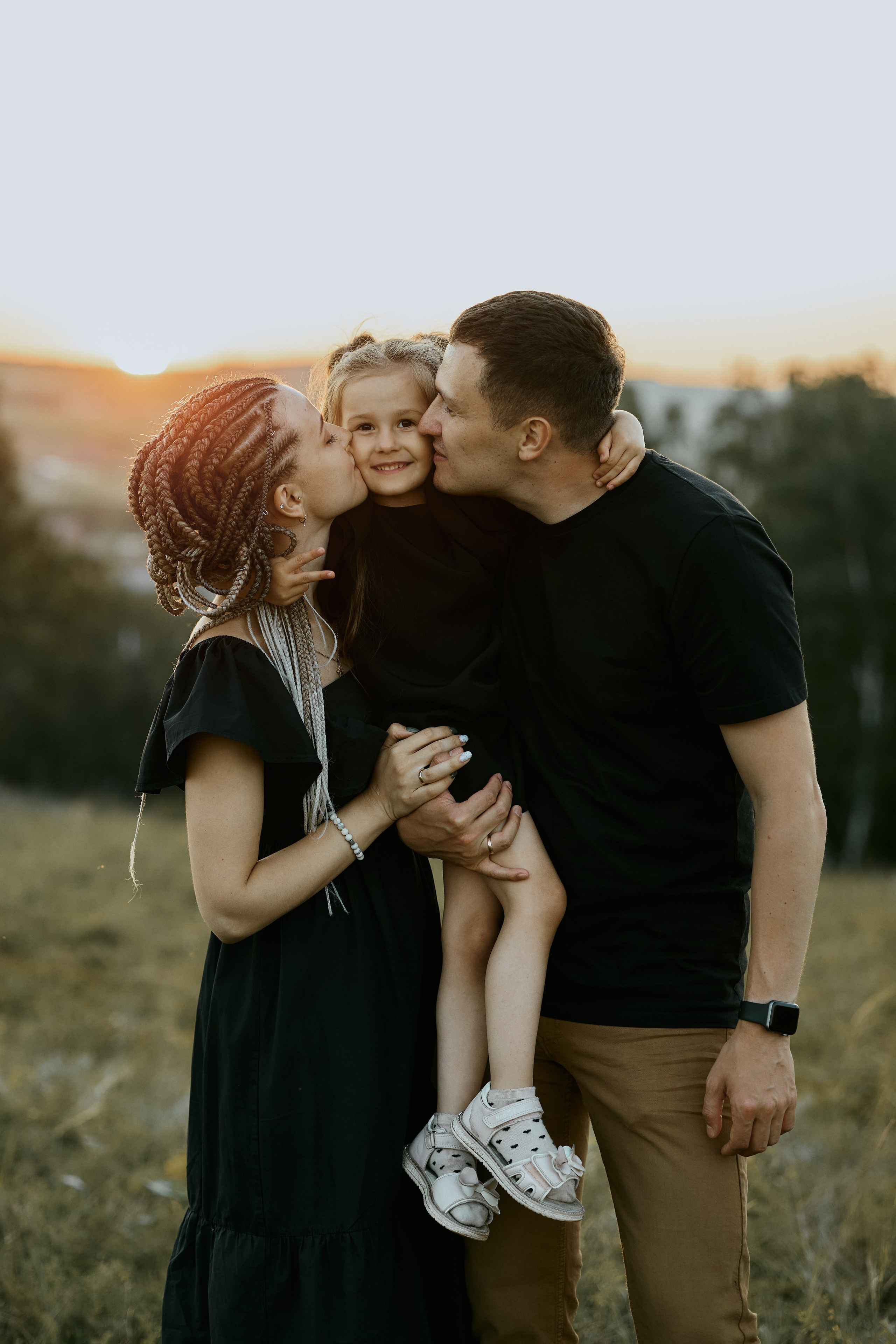 Прогулка на закате. Фотограф Жанна Лефлер