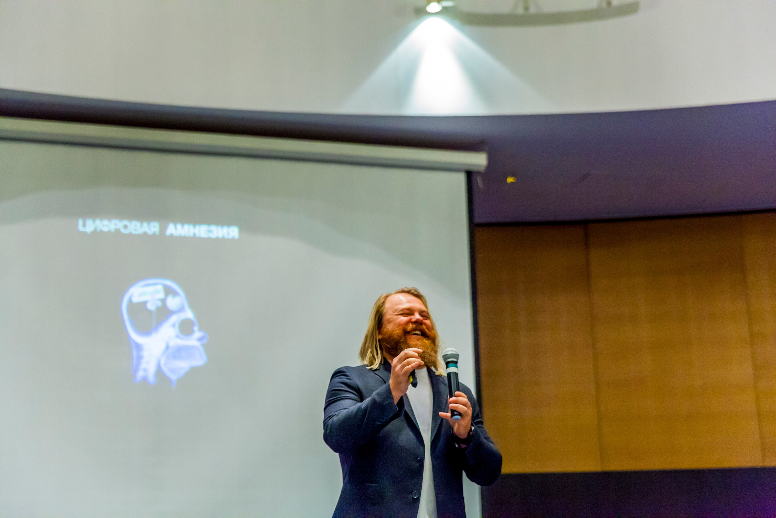 Лекция Евгения Черешнева «Квант Истины». Фотограф Александра Степанова