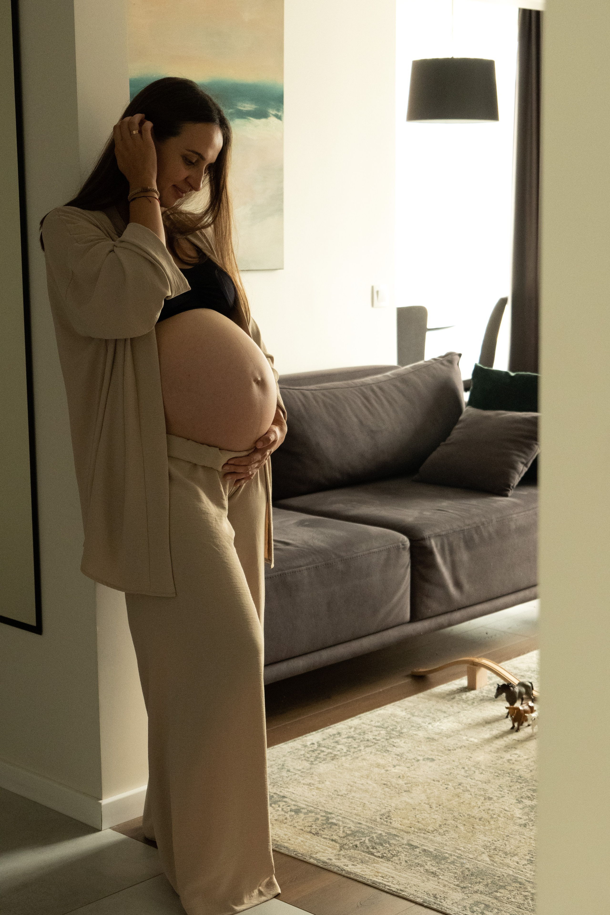 Домашняя фотосессия «В ожидании». Фотограф видеограф Ольга Василевская