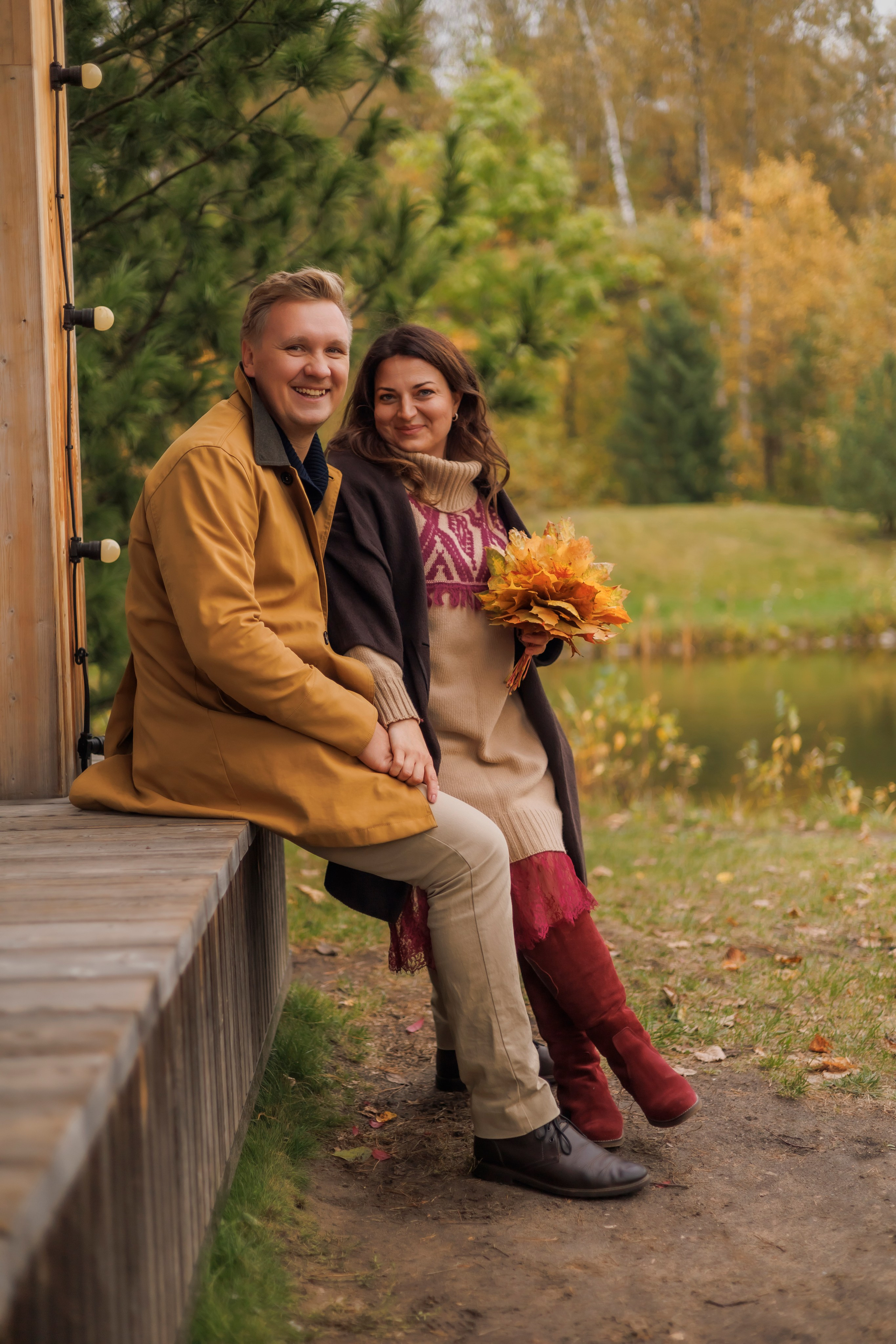 Осень в Мещерском парке. Женский и семейный фотограф в Москве и Московской области Наталья Минт