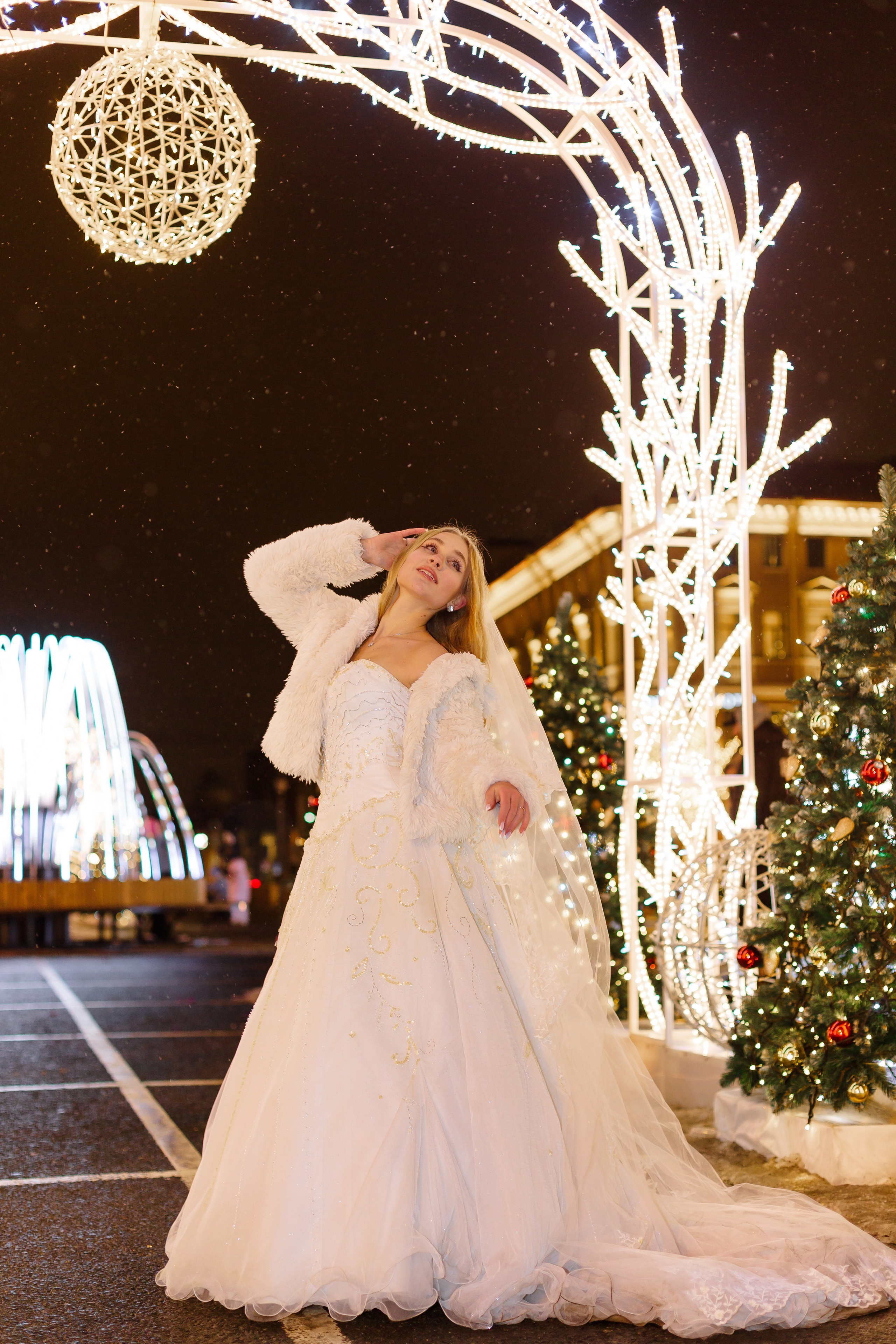 Прогулка по Новогоднему ночному Санкт- Петербургу. Свадебный и семейный фотограф Спб Бошман Ирина