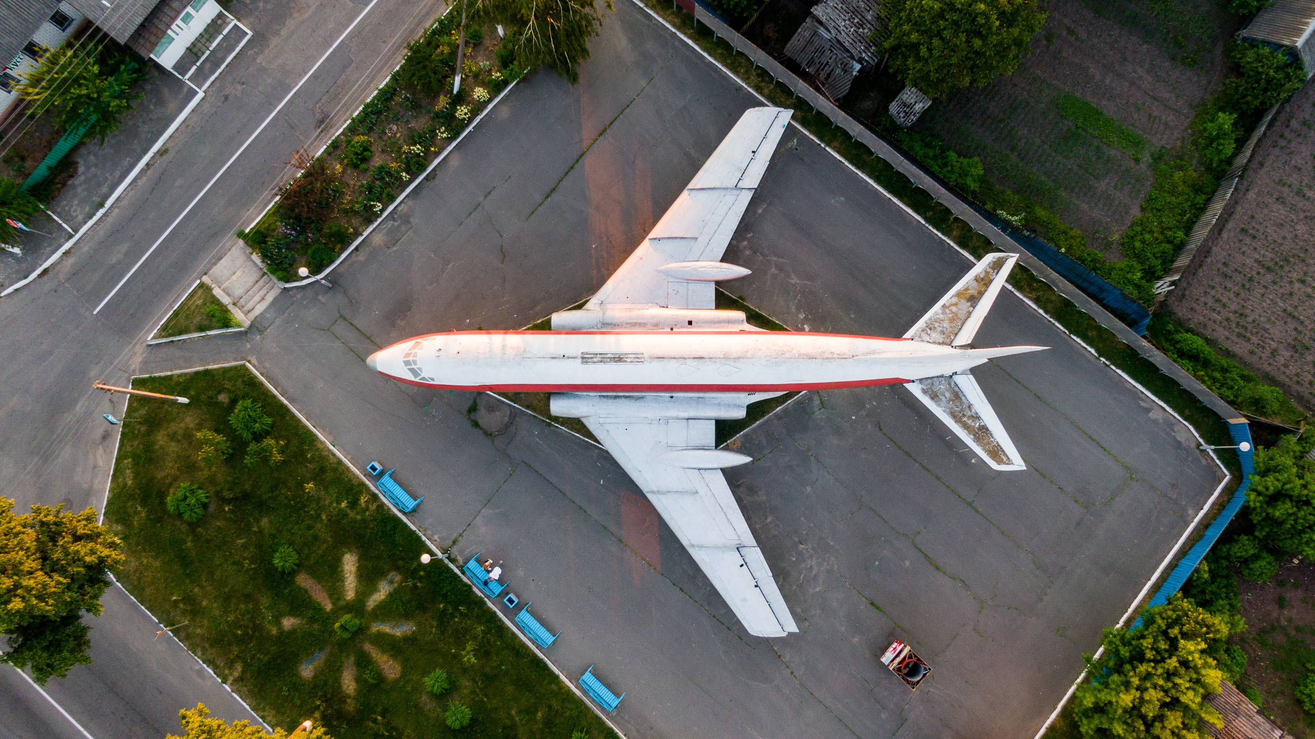 Чечерск с дрона. Роман Свободный — интерьерная и архитектурная съёмка, Москва и МО
