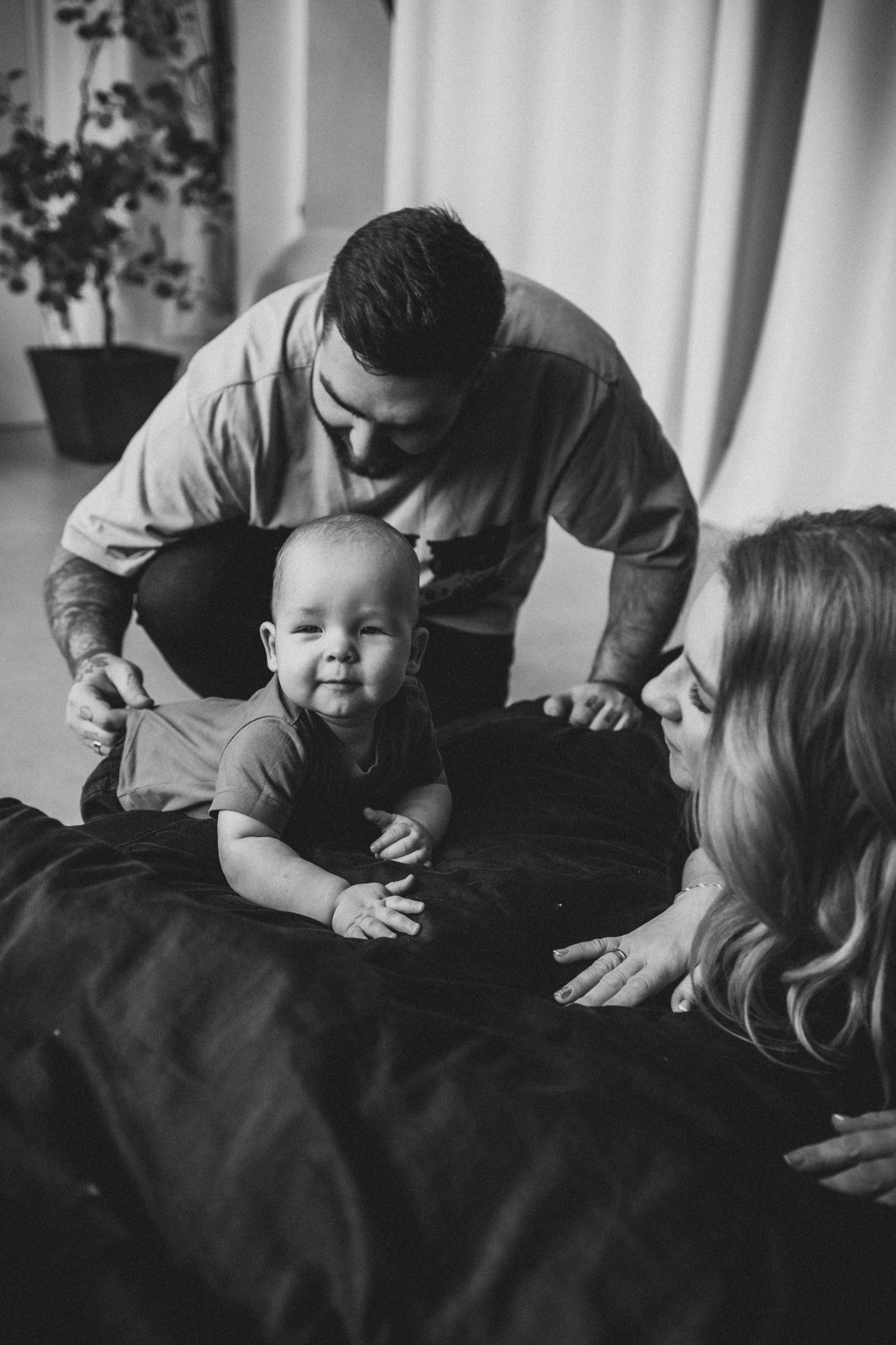 Наташа с семьей. Фотограф женского портрета и семейных историй в жанре life в Нижнем Новгороде Елена Матросова
