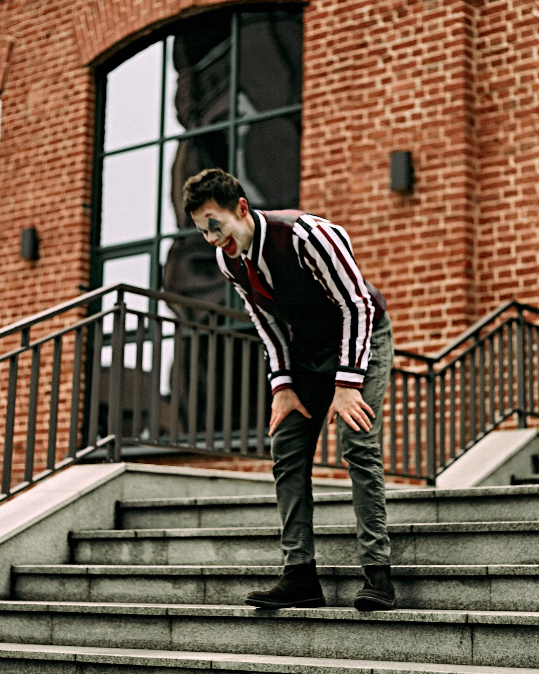 Никита Тюльков в образе Джокера. Визажист в Москве Виктория Шевченко