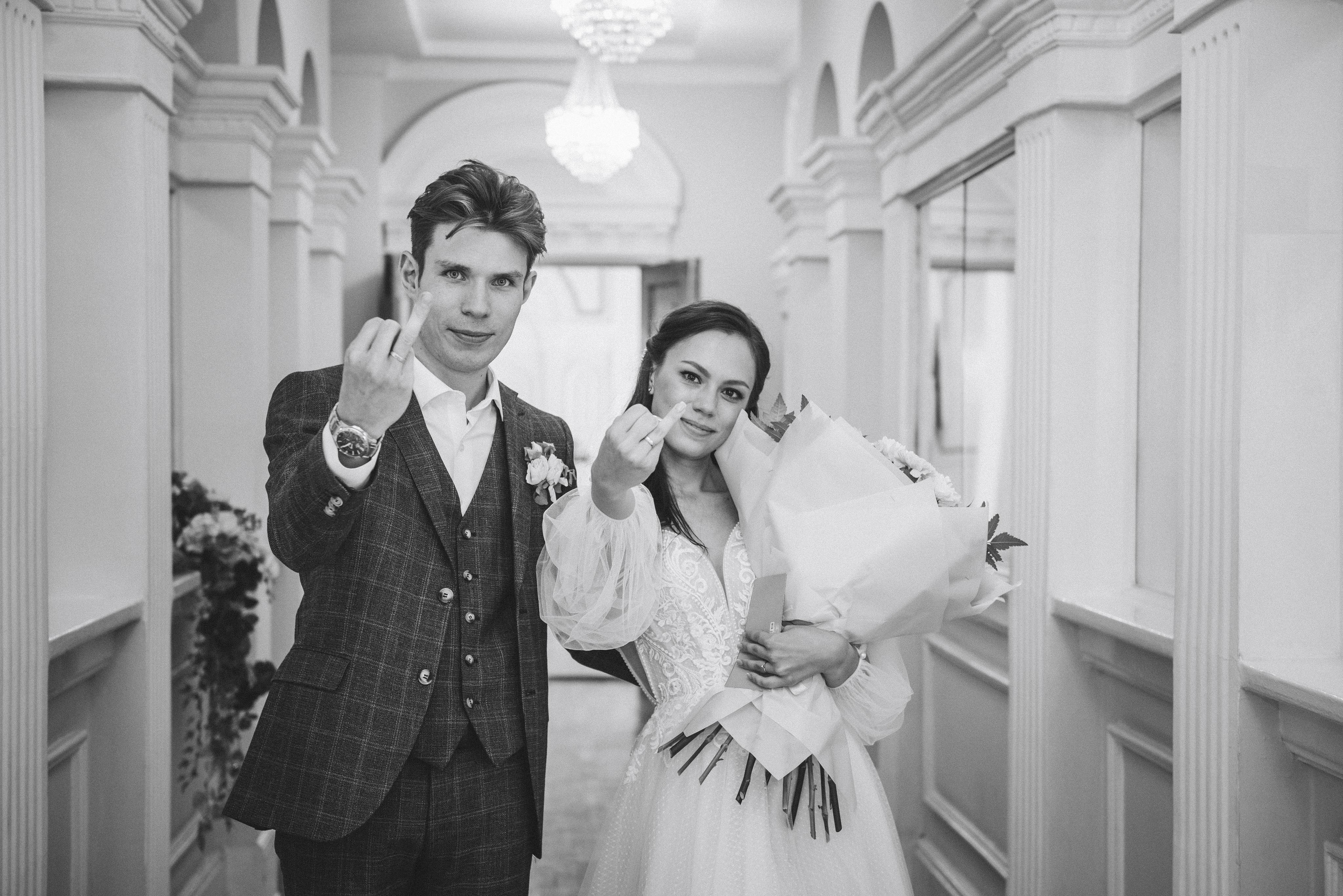 Свадебная фотосъемка Дмитрия и Марии. Свадебный и семейный фотограф в Белгороде Вадим Касторных