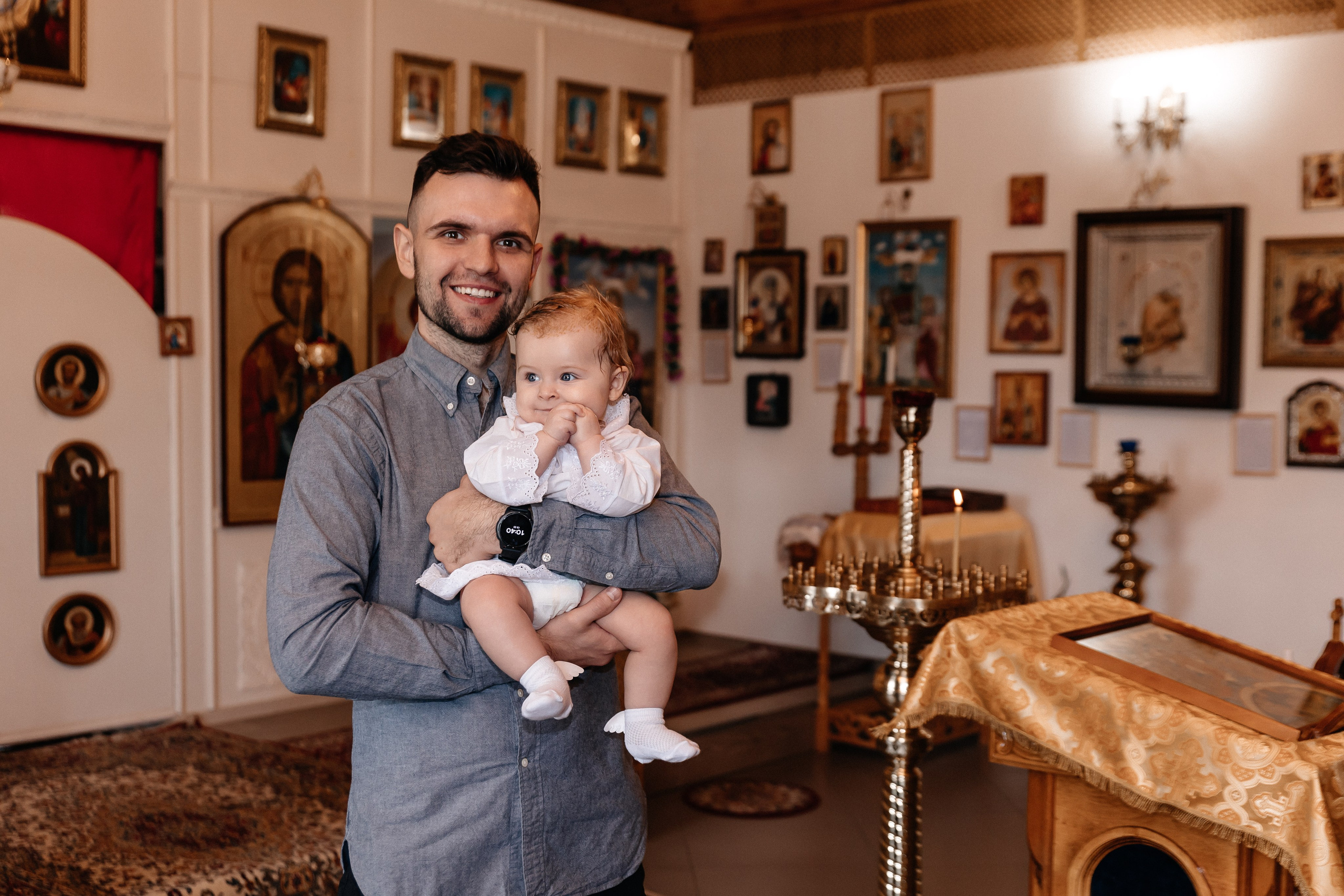 Крещение Николь. Семейный фотограф Минск Усова Ольга