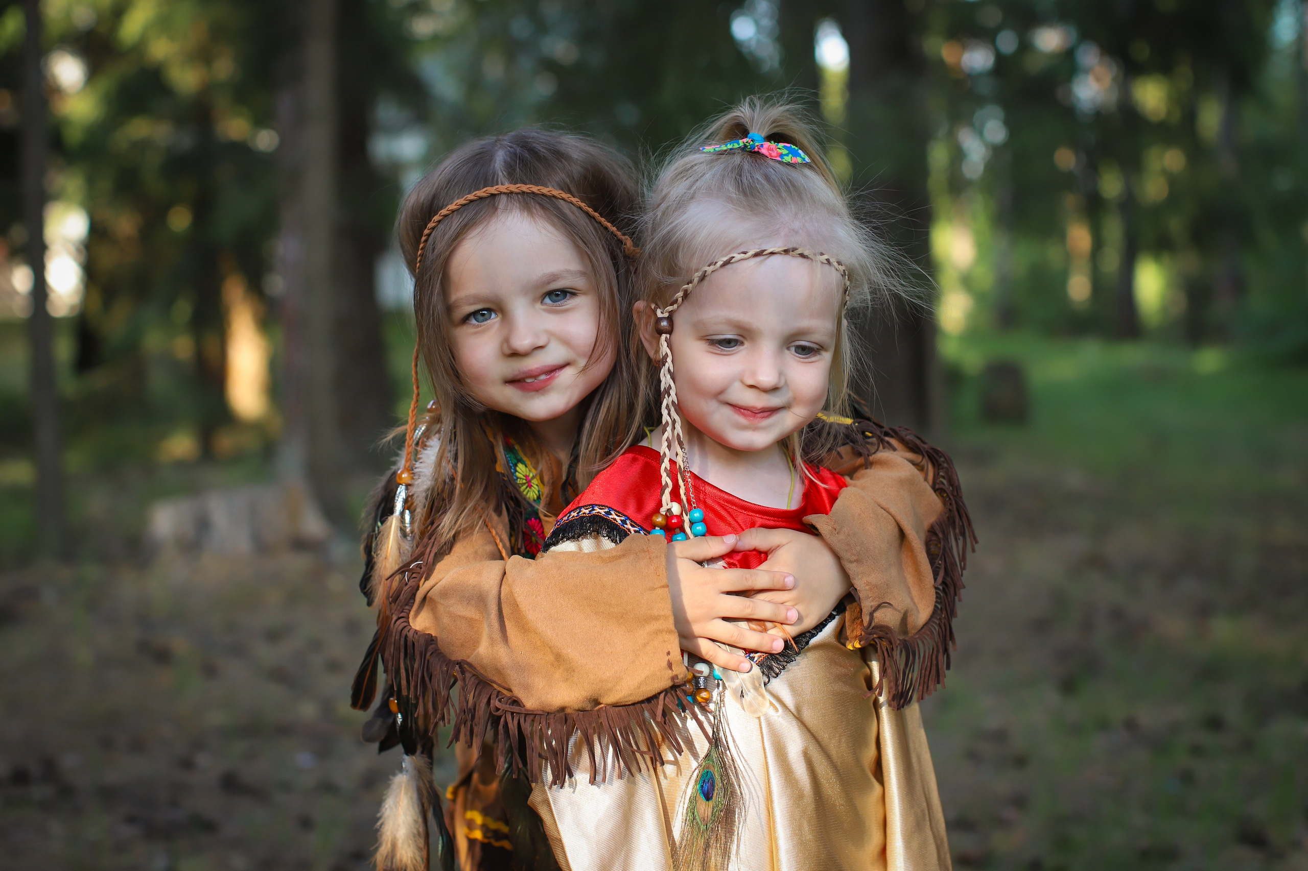 Индейцы. Детский и семейный фотограф Мария Киселёва. Москва