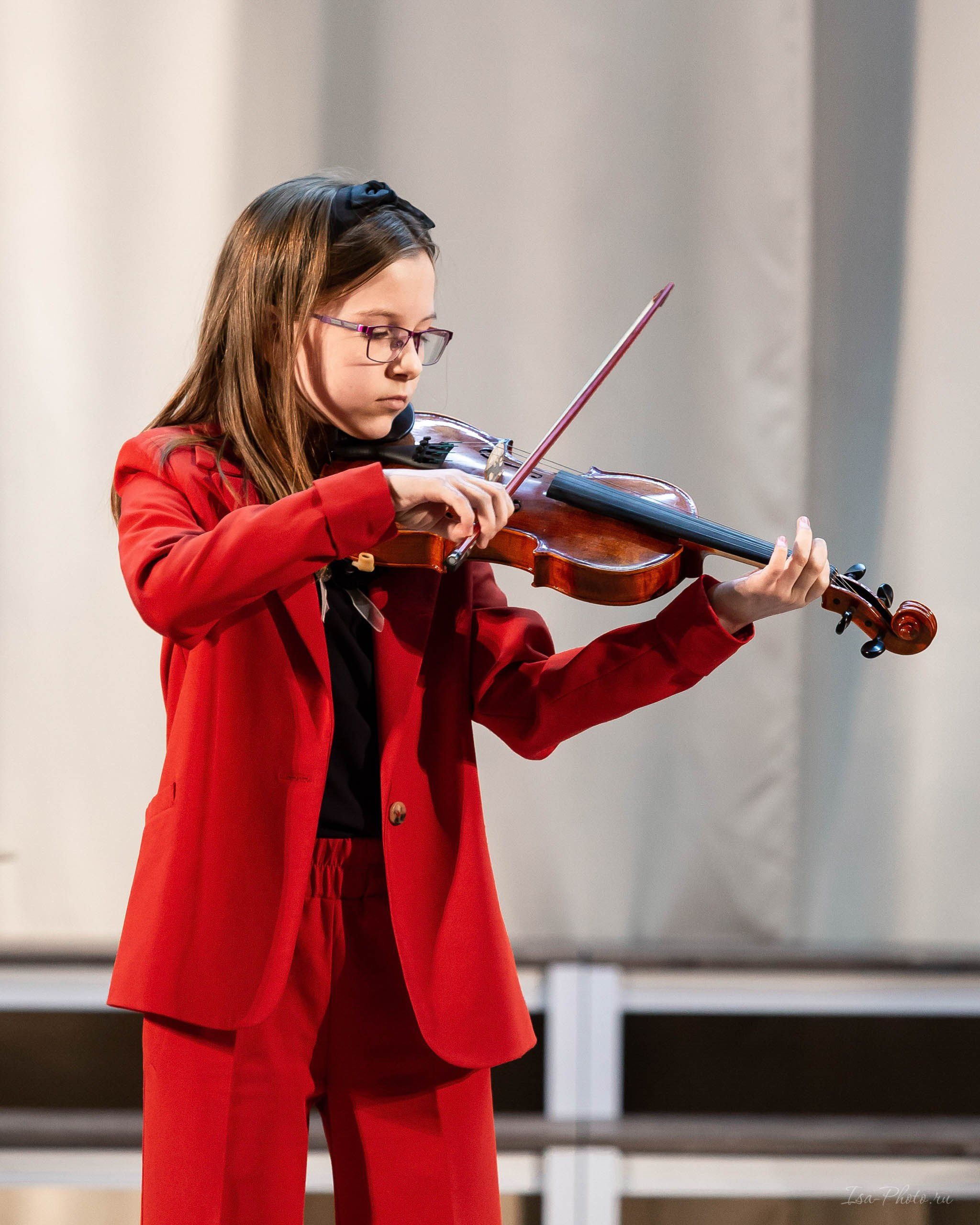 Отчётный концерт ДШИ им. Н.А. Римского-Корсакова. Струнный отдел. Репортажный фотограф в Москве